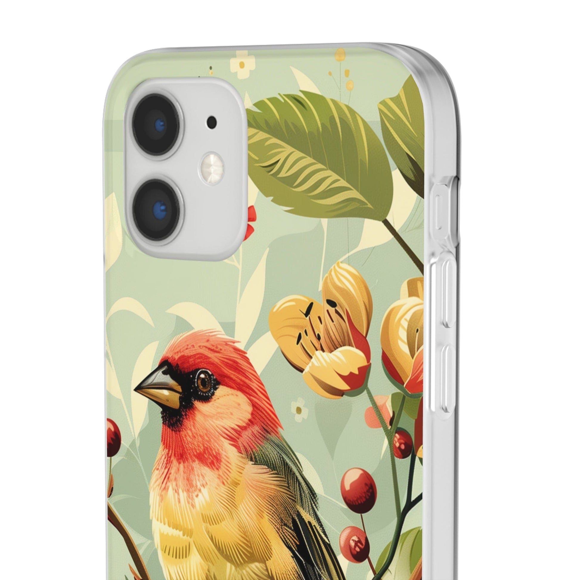 Printify Phone Case Summer Spring Bird Flexi Cases