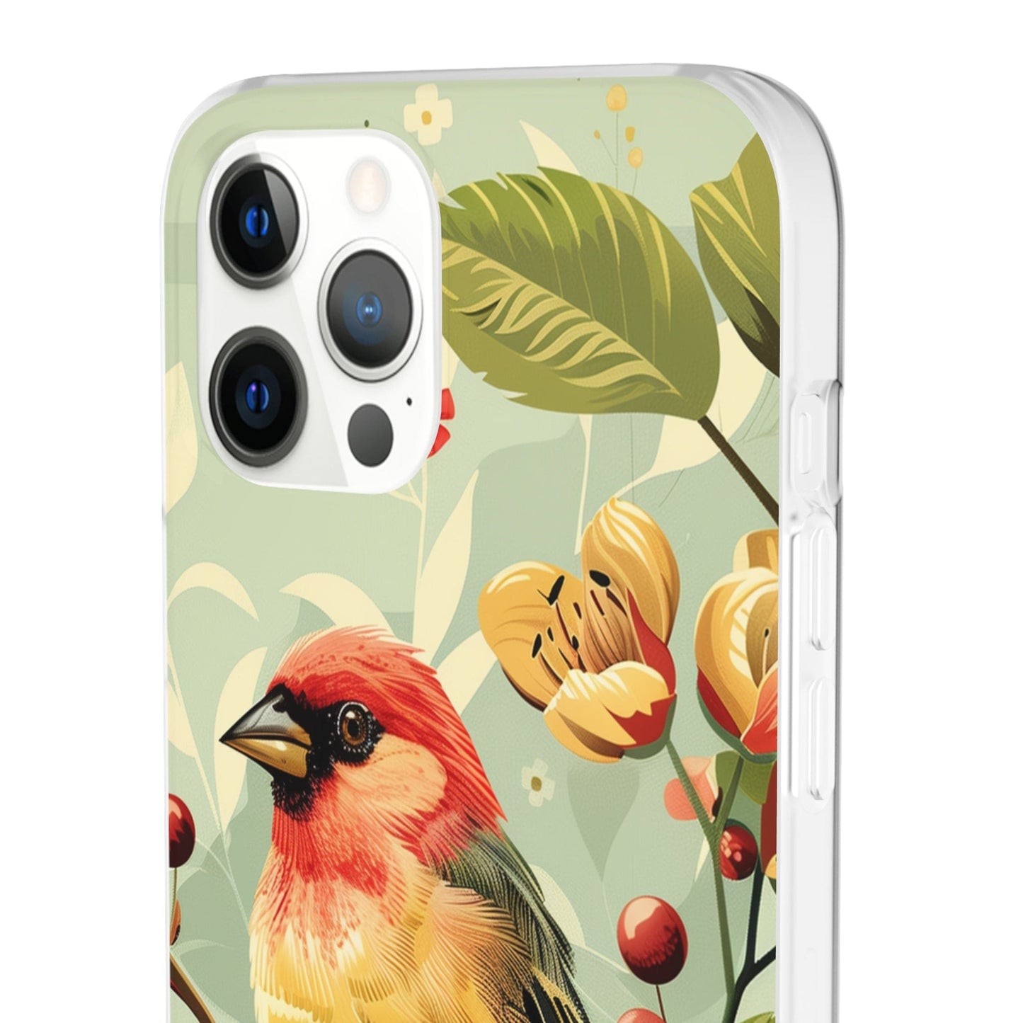 Printify Phone Case Summer Spring Bird Flexi Cases