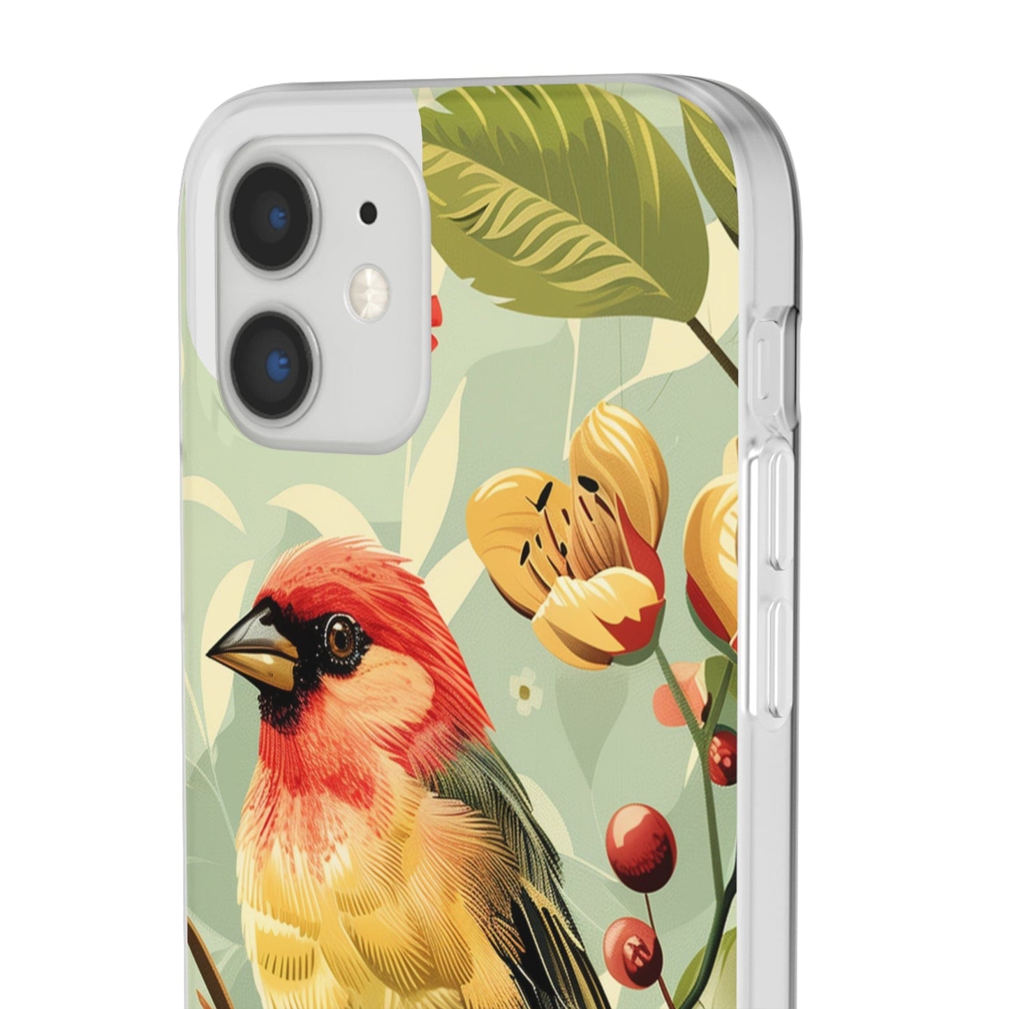 Printify Phone Case Summer Spring Bird Flexi Cases