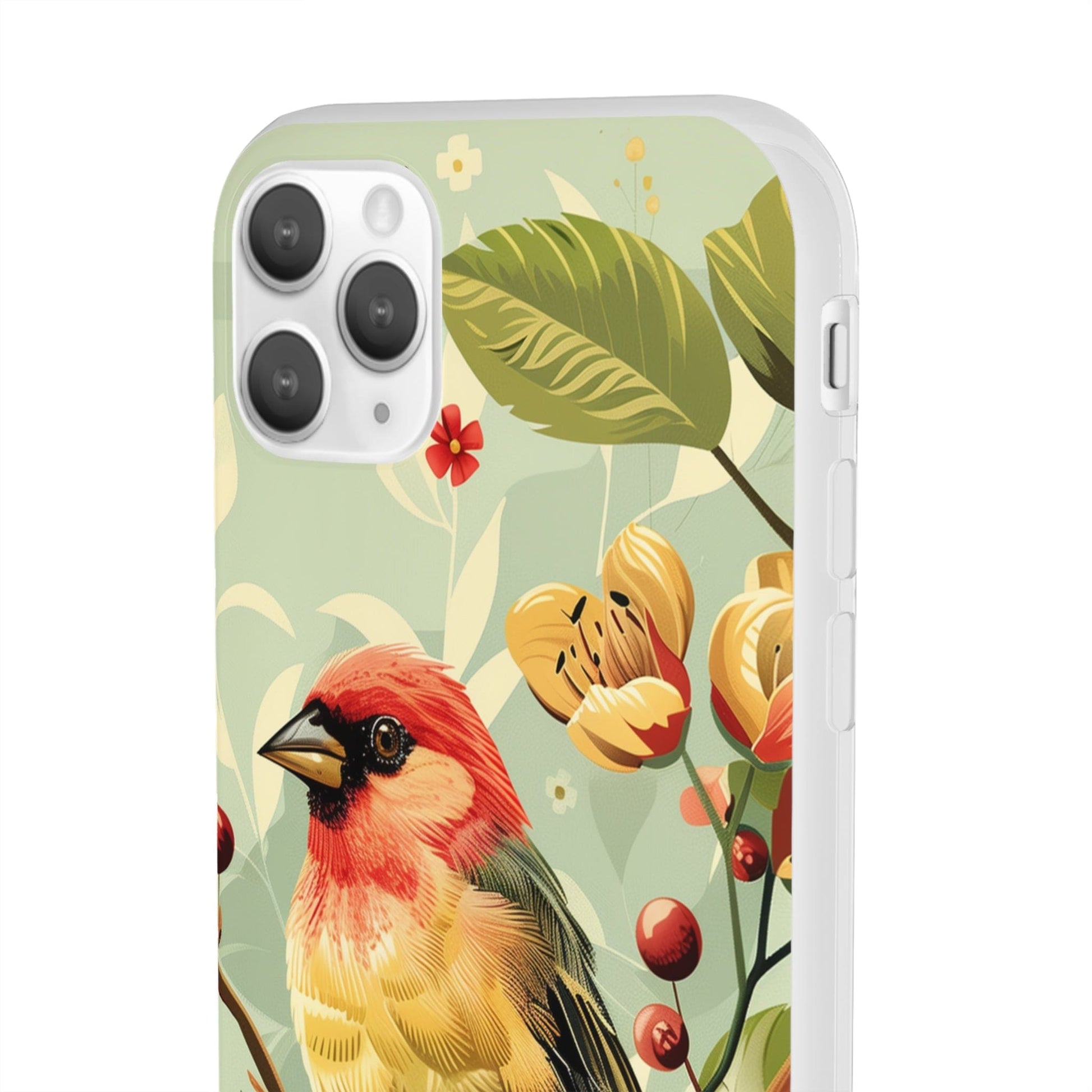 Printify Phone Case Summer Spring Bird Flexi Cases