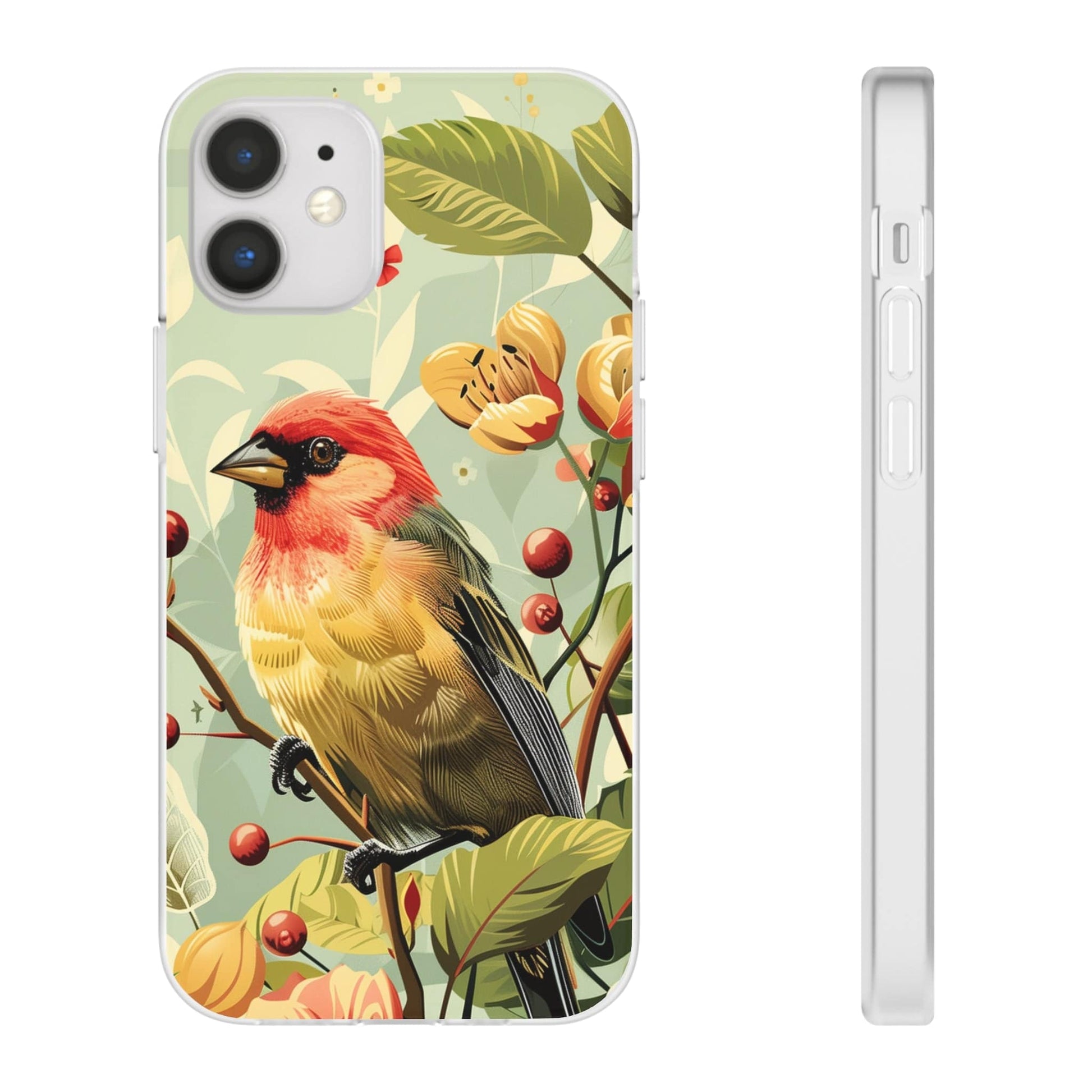 Printify Phone Case Summer Spring Bird Flexi Cases