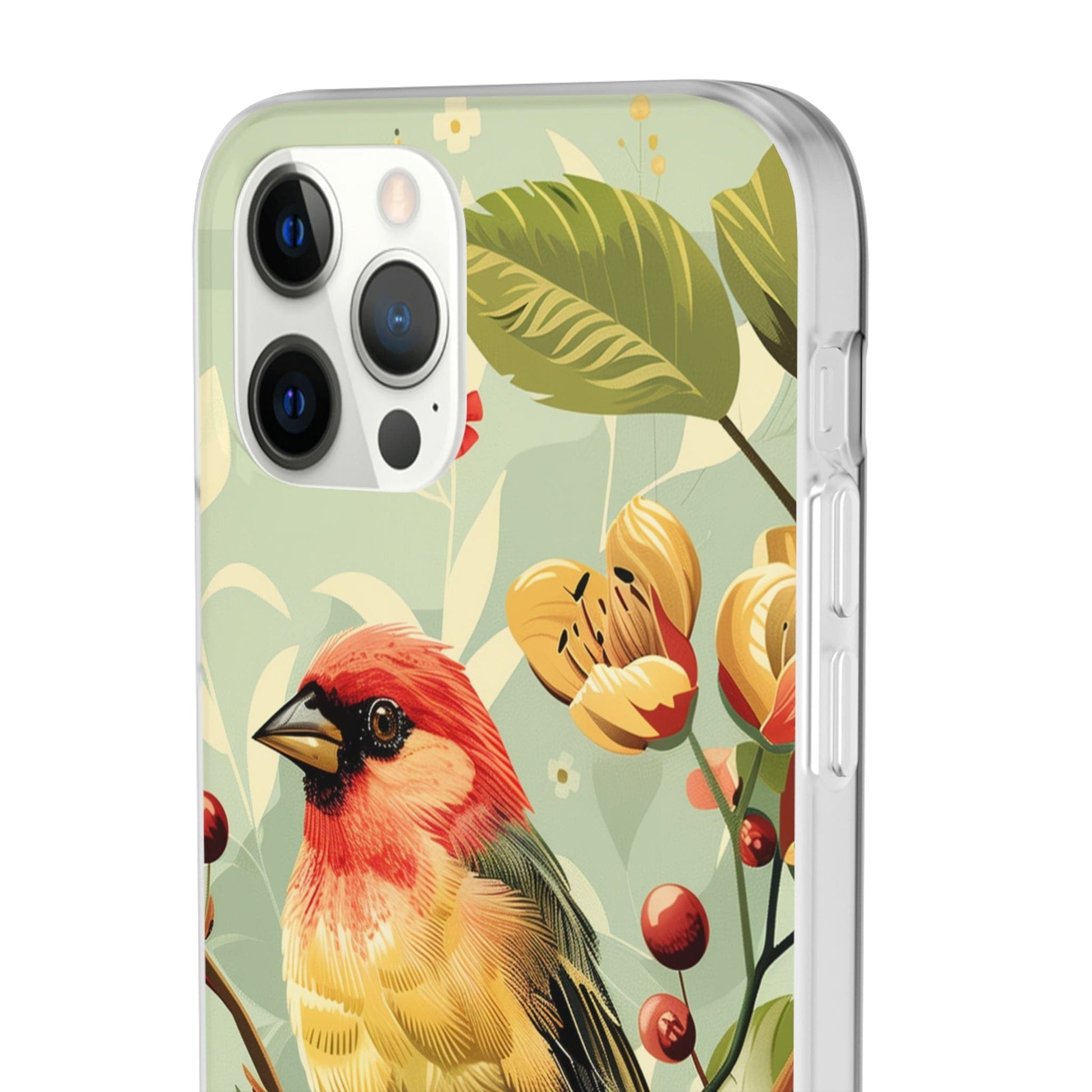 Printify Phone Case Summer Spring Bird Flexi Cases