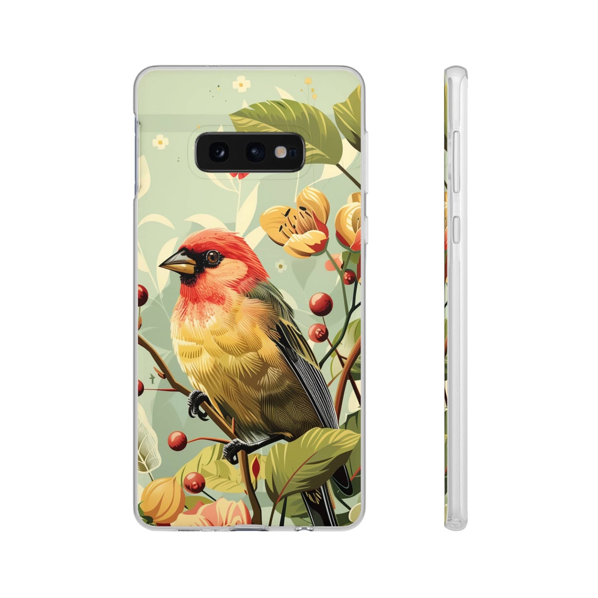 Printify Phone Case Summer Spring Bird Flexi Cases