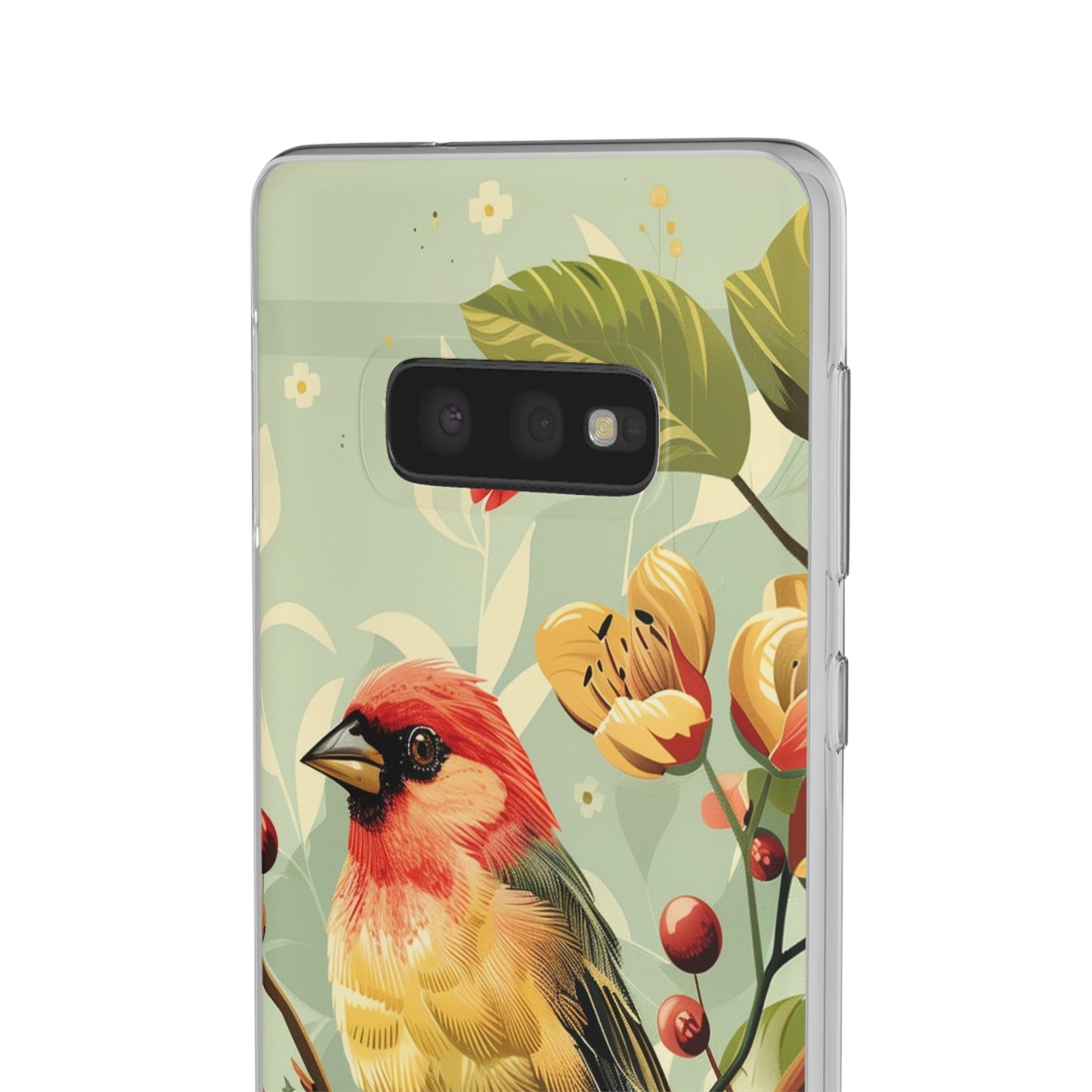 Printify Phone Case Summer Spring Bird Flexi Cases