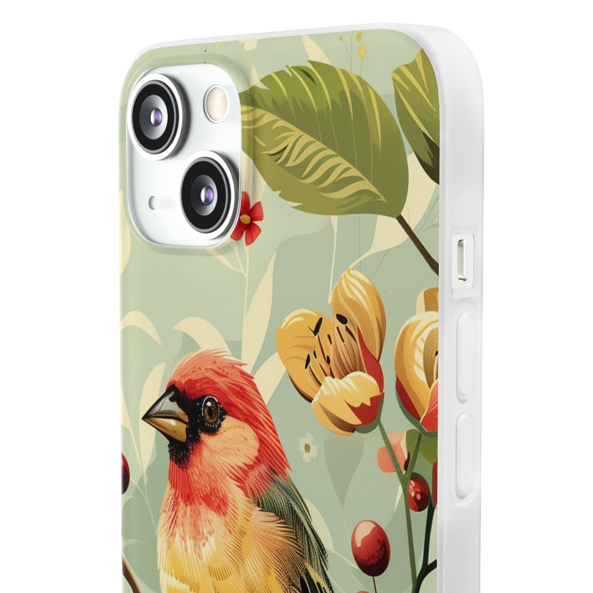 Printify Phone Case Summer Spring Bird Flexi Cases