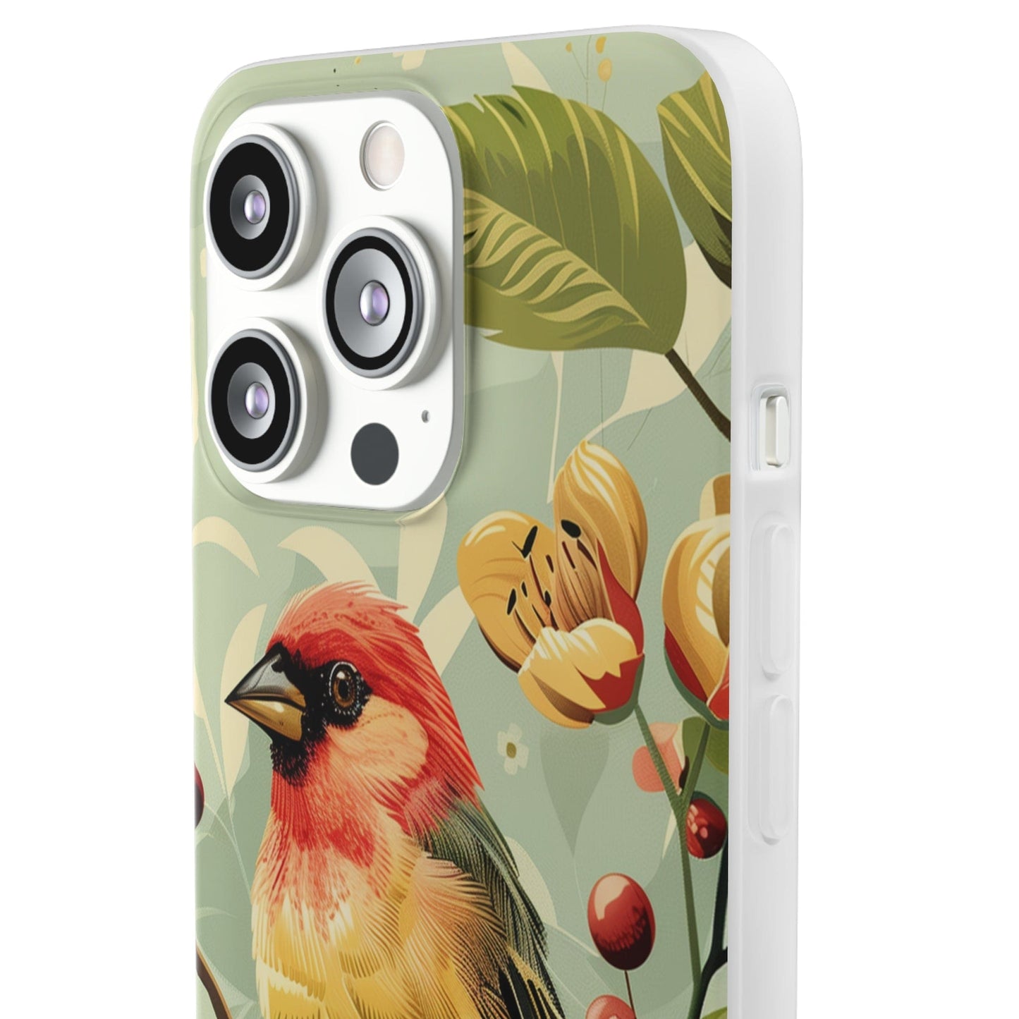 Printify Phone Case Summer Spring Bird Flexi Cases