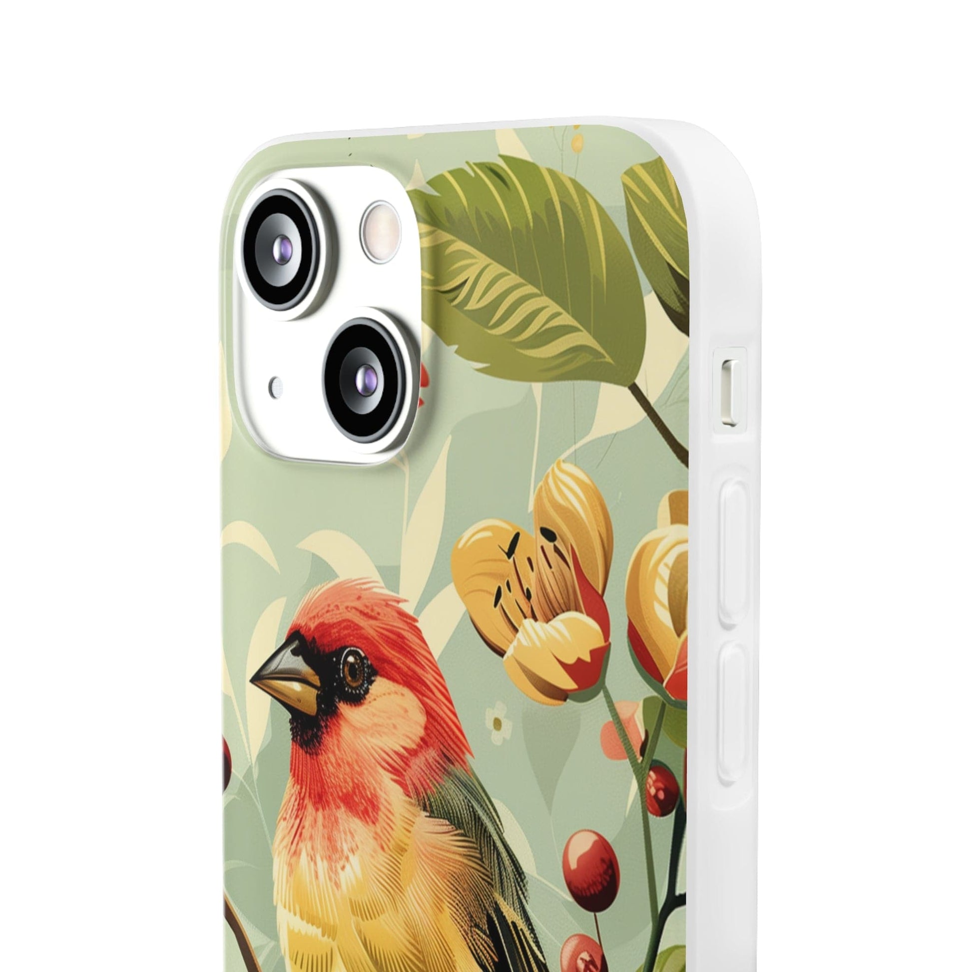 Printify Phone Case Summer Spring Bird Flexi Cases