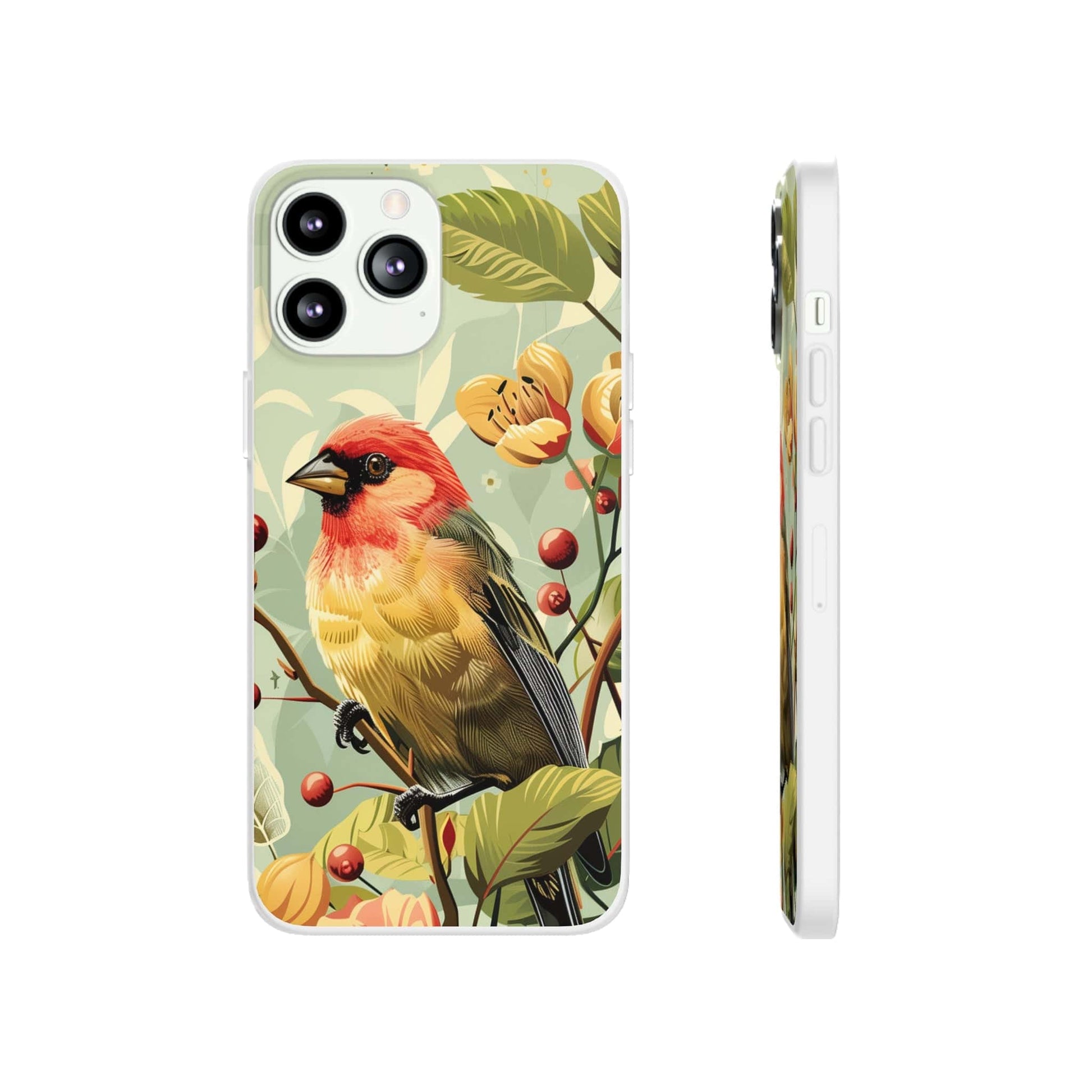 Printify Phone Case Summer Spring Bird Flexi Cases