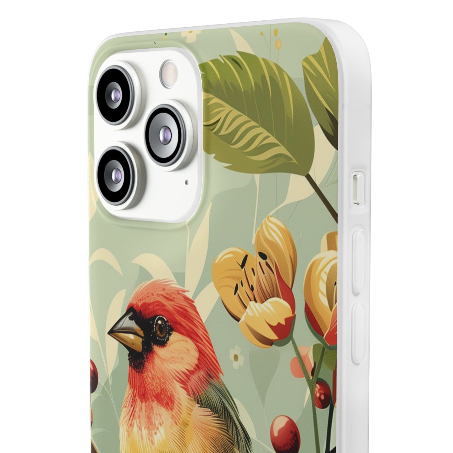 Printify Phone Case Summer Spring Bird Flexi Cases