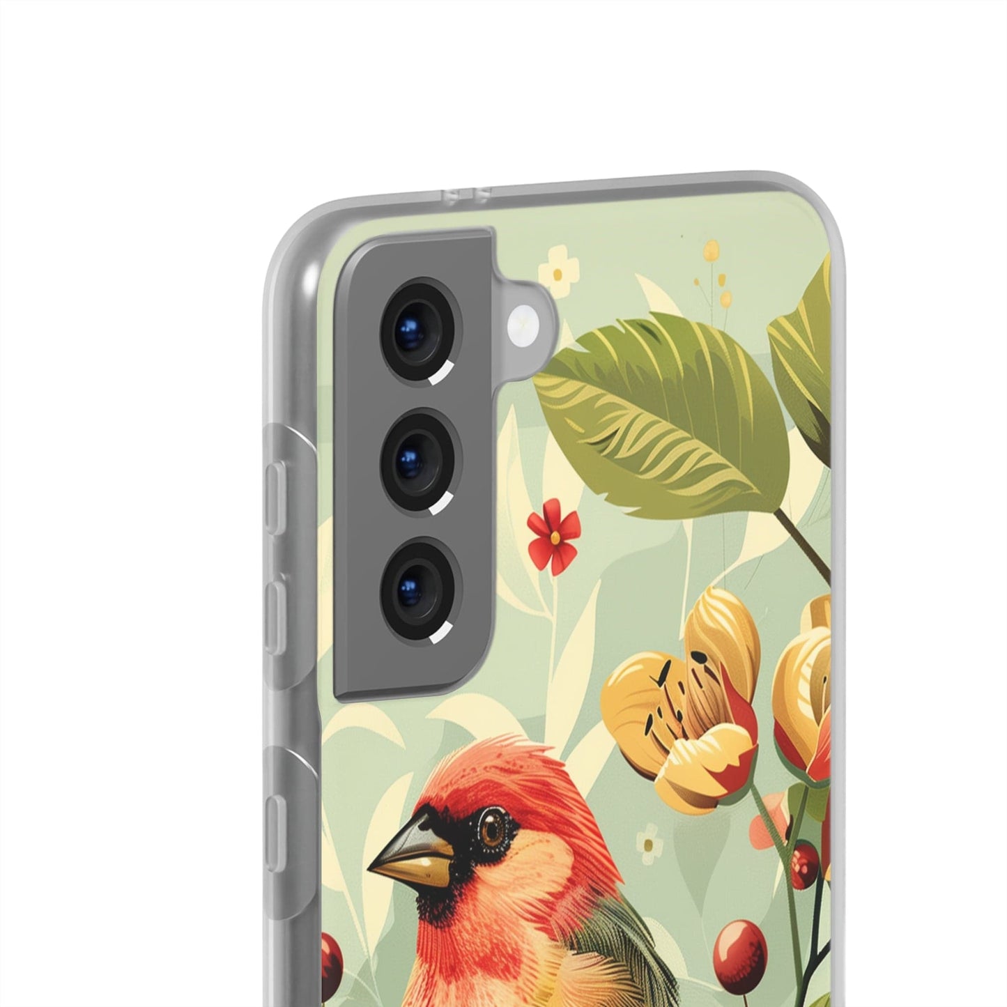 Printify Phone Case Summer Spring Bird Flexi Cases