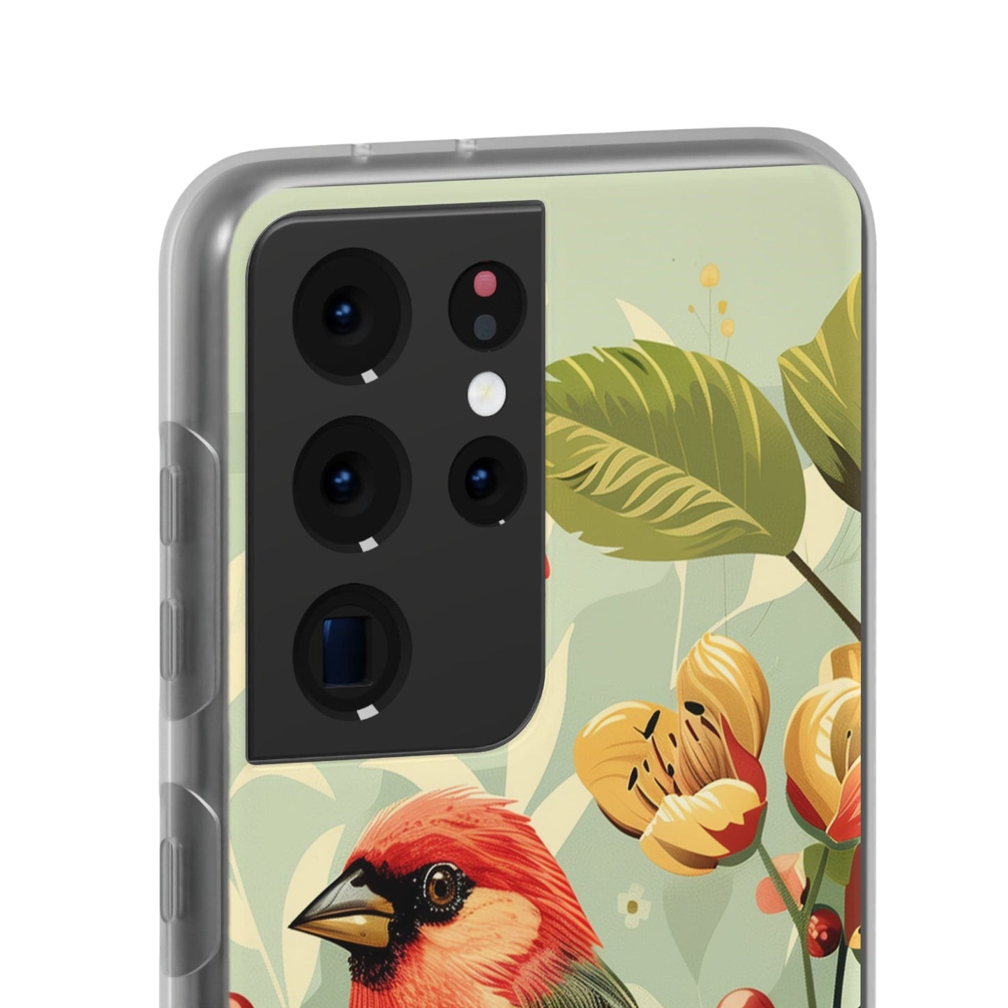 Printify Phone Case Summer Spring Bird Flexi Cases