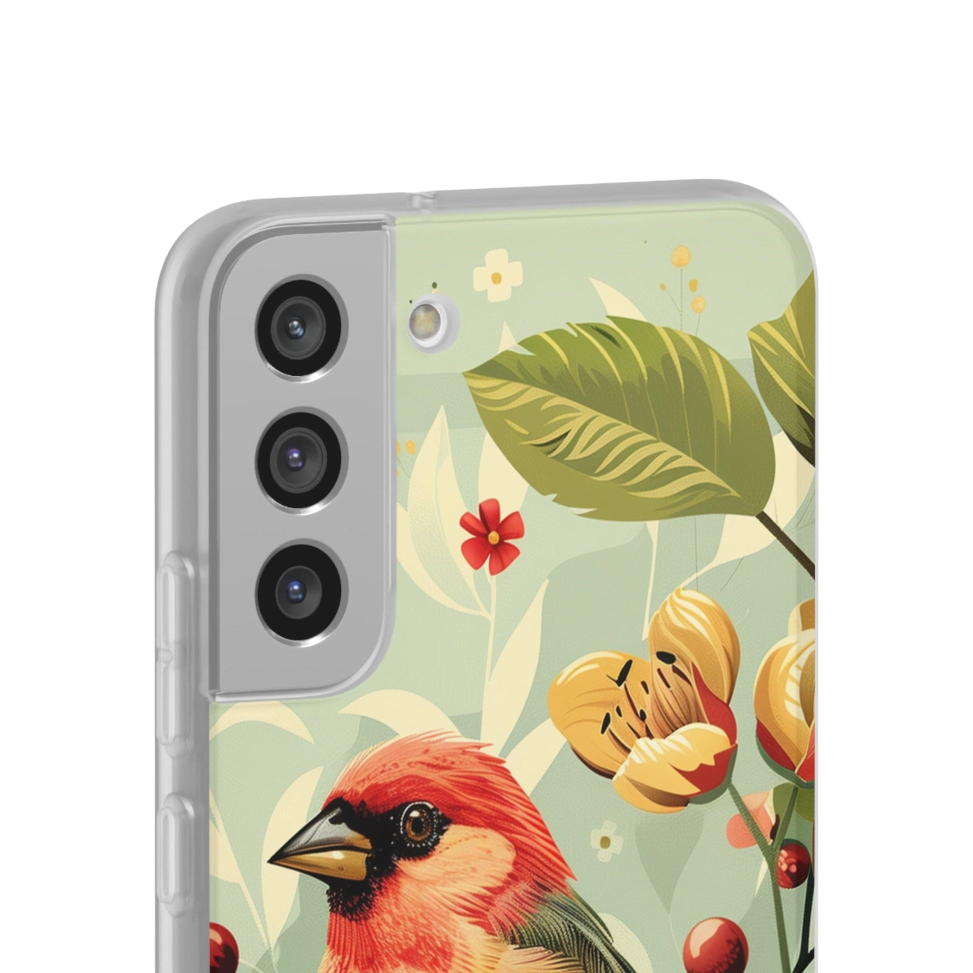 Printify Phone Case Summer Spring Bird Flexi Cases