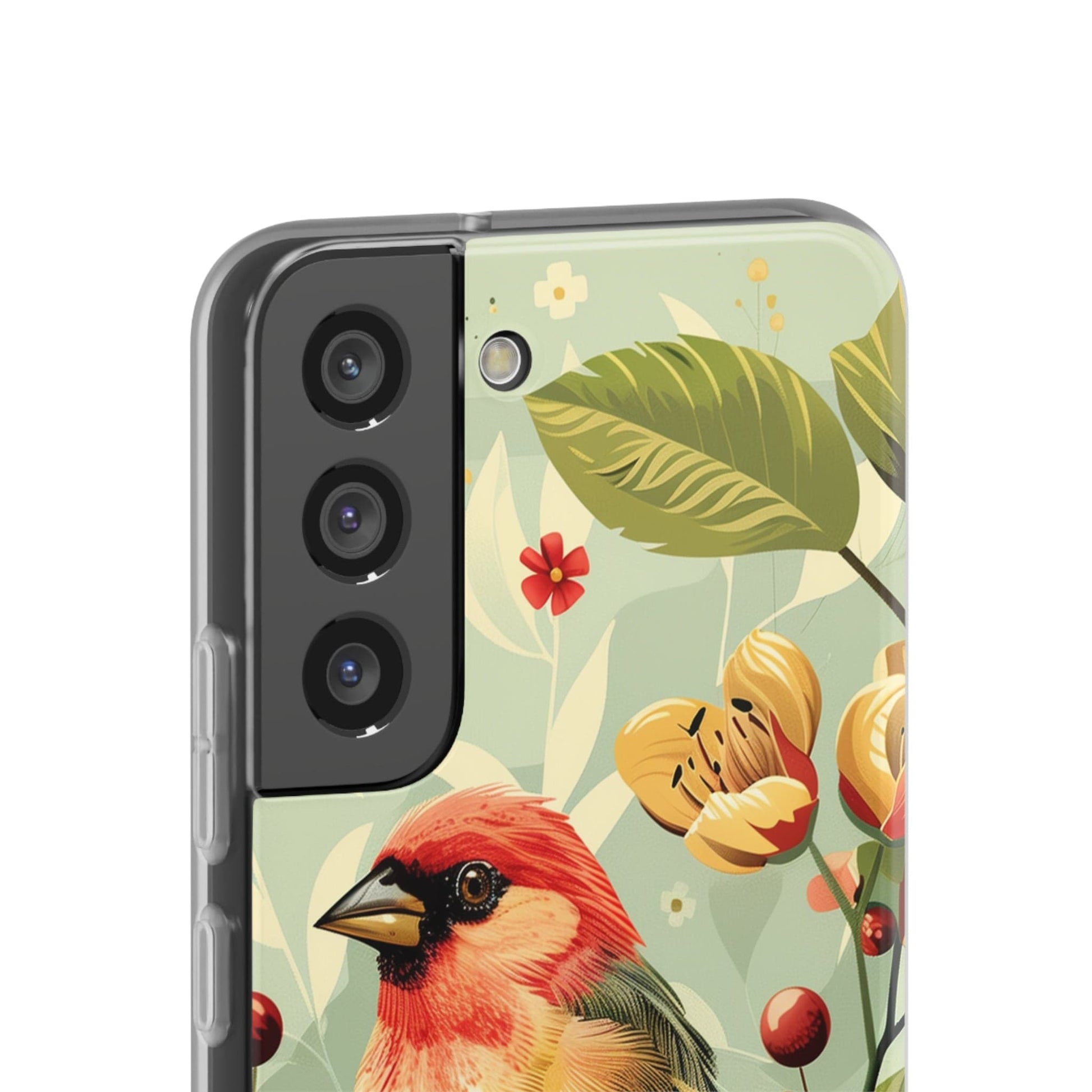 Printify Phone Case Summer Spring Bird Flexi Cases