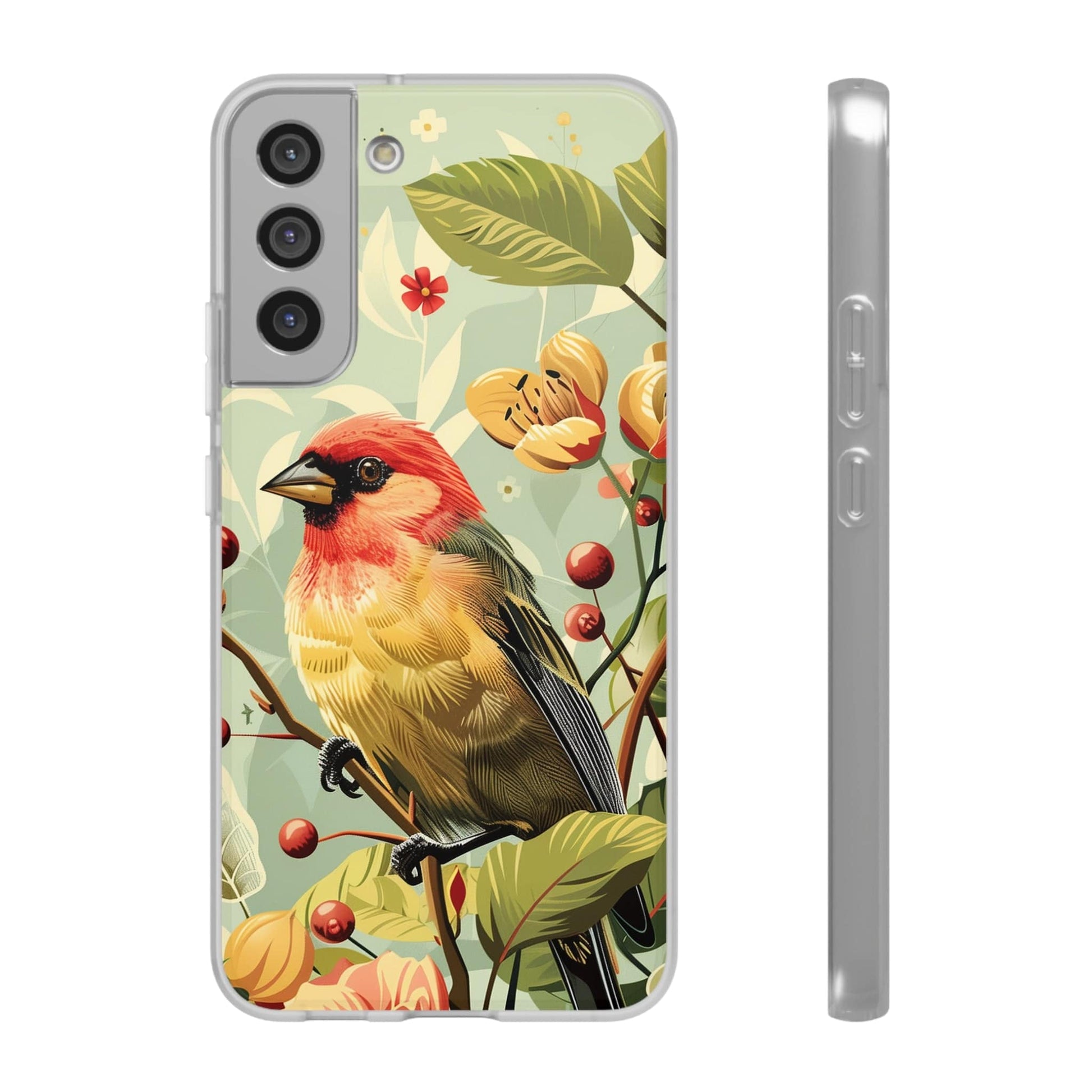 Printify Phone Case Summer Spring Bird Flexi Cases