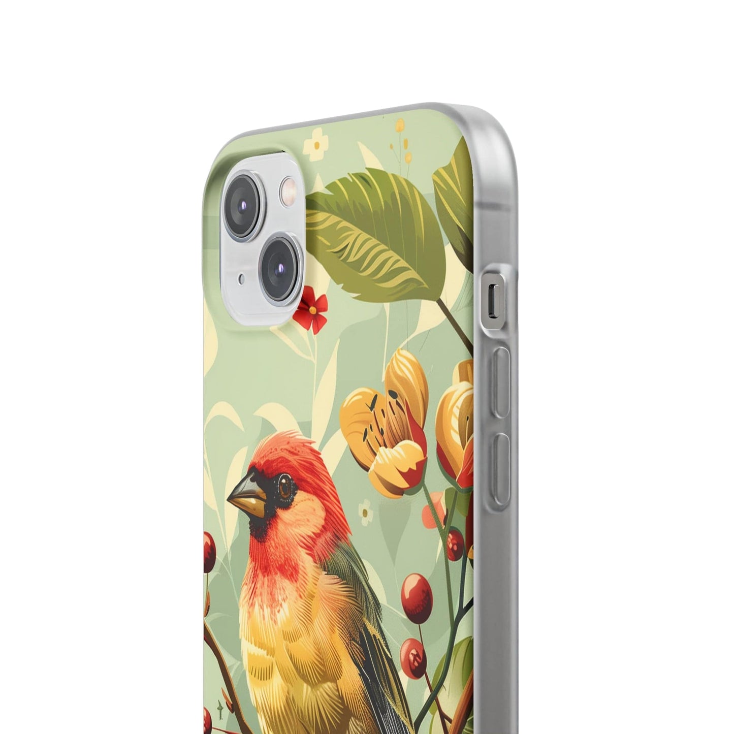 Printify Phone Case Summer Spring Bird Flexi Cases