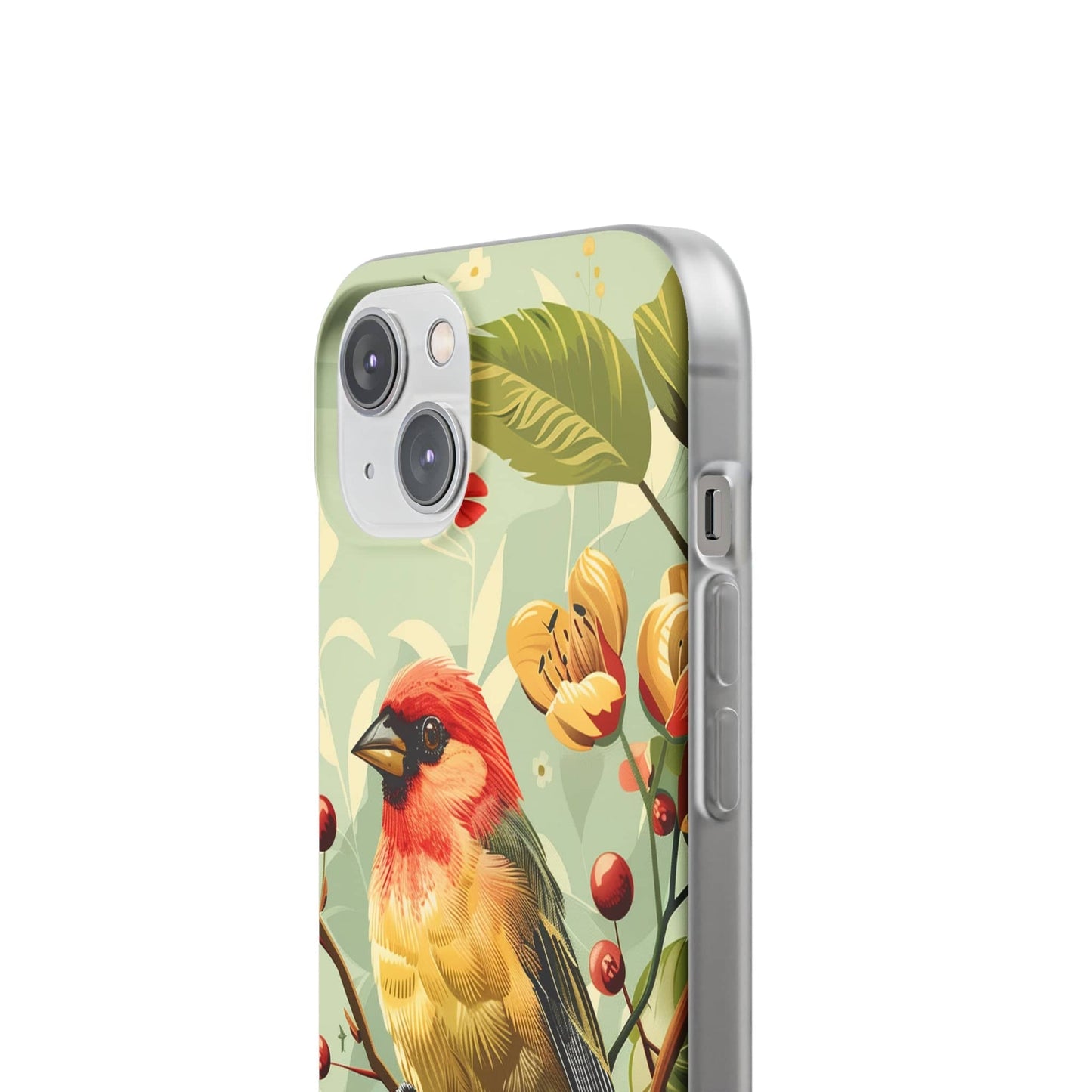 Printify Phone Case Summer Spring Bird Flexi Cases