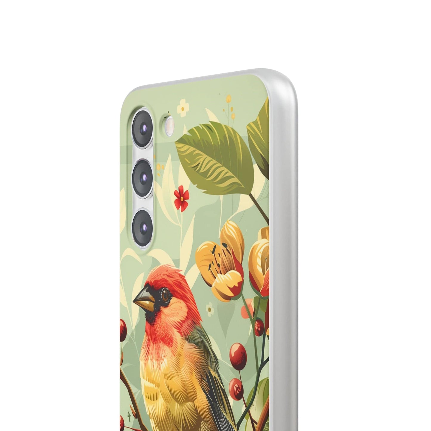 Printify Phone Case Summer Spring Bird Flexi Cases