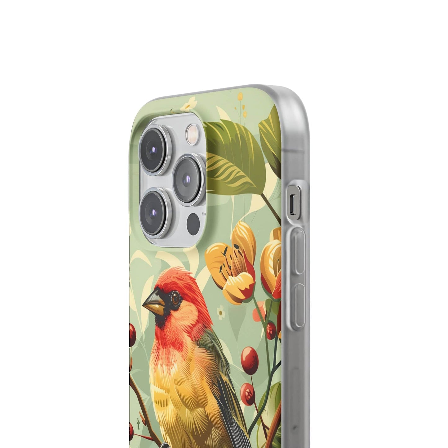 Printify Phone Case Summer Spring Bird Flexi Cases