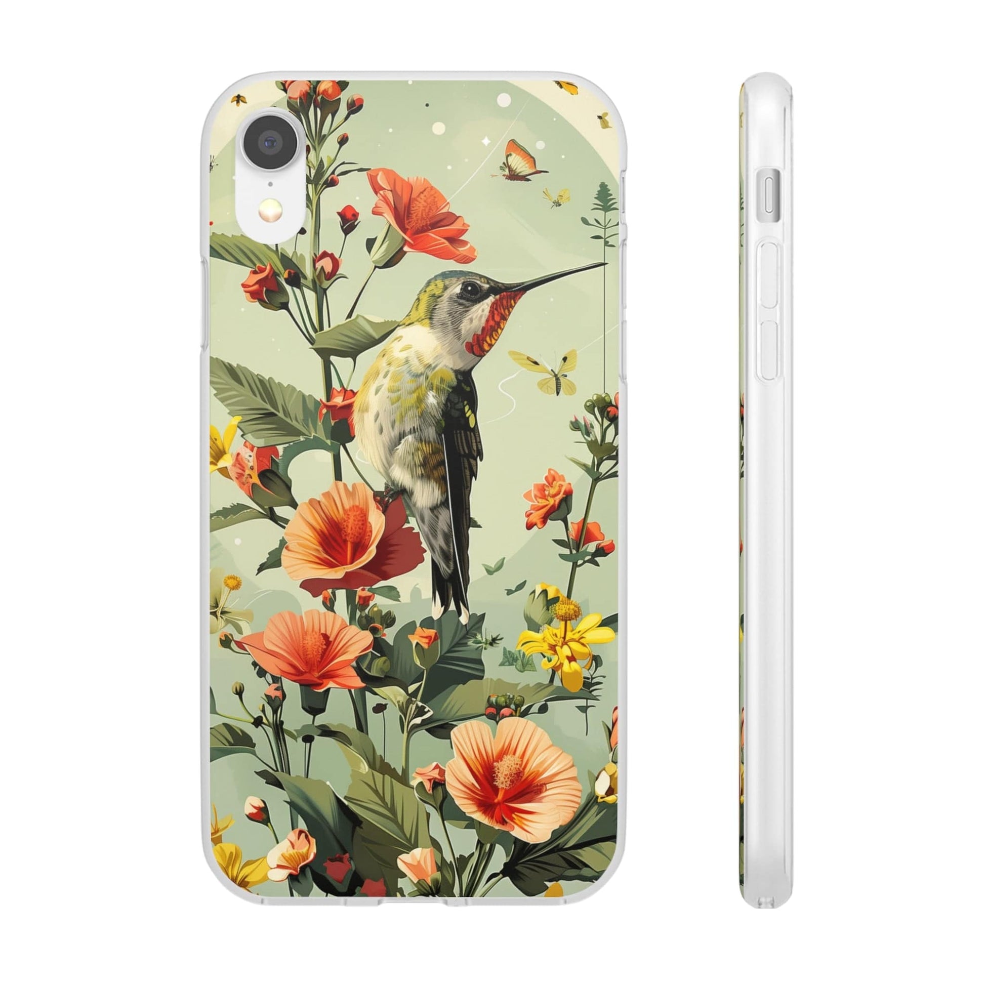 Printify Phone Case Summer Spring Bird Flexi Cases