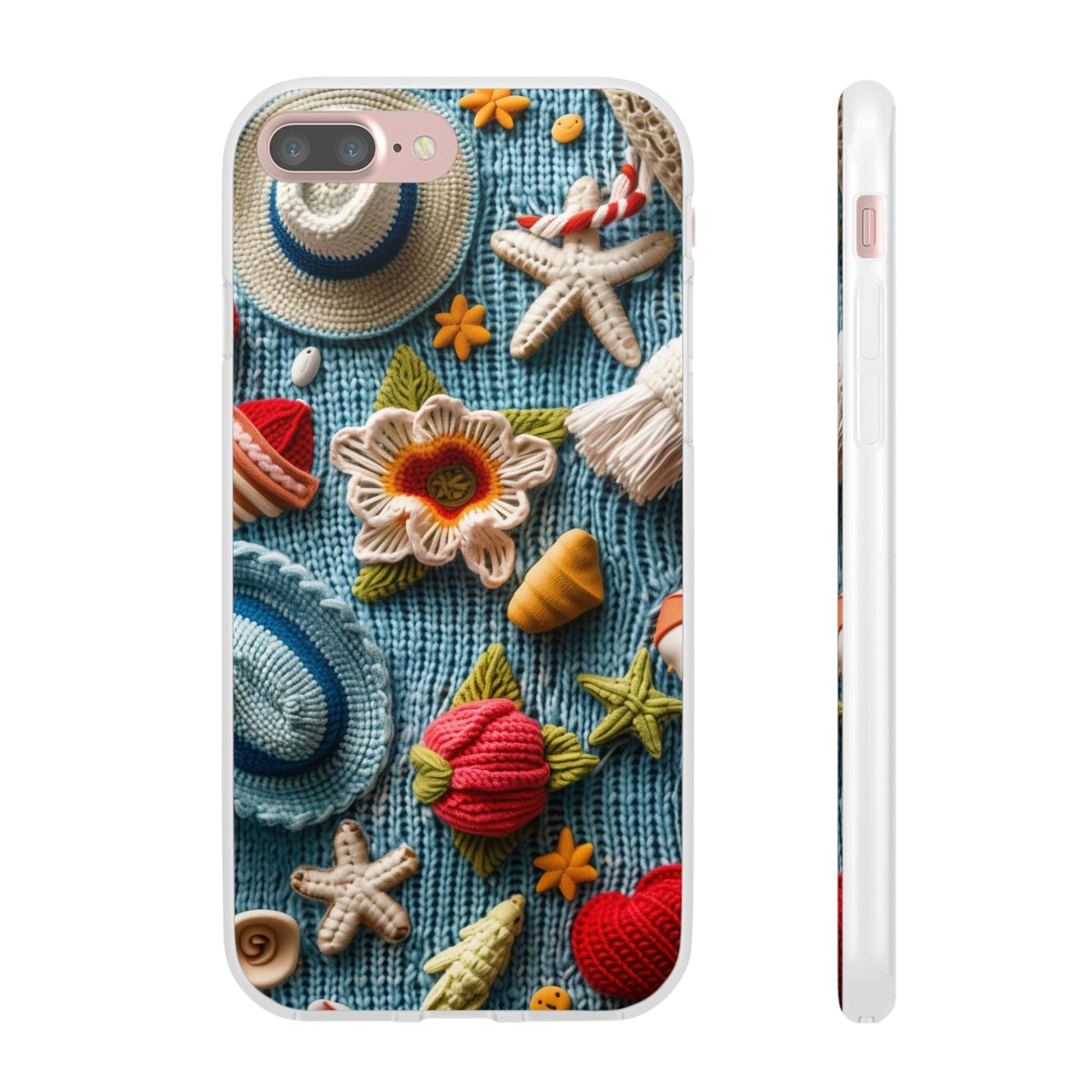 Printify Phone Case Woven Summer Vibes Flexi Cases