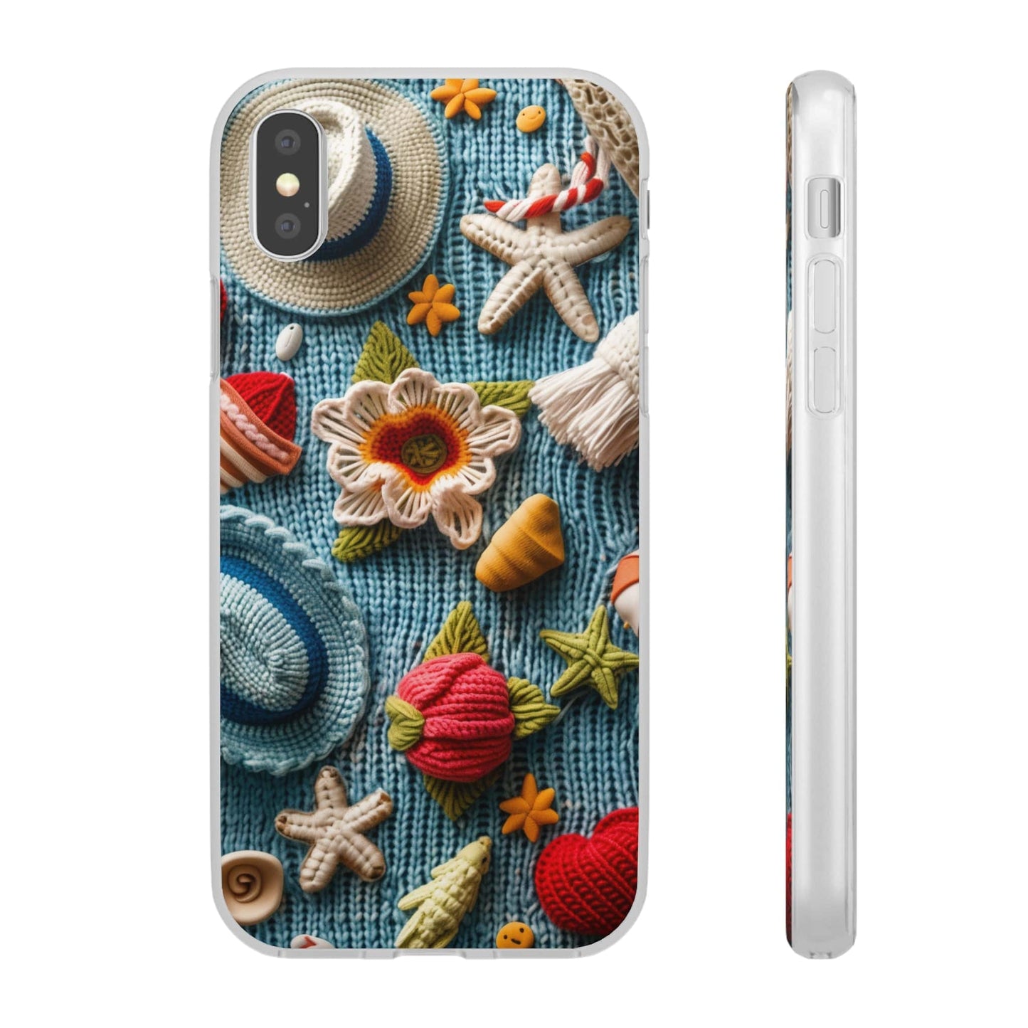 Printify Phone Case Woven Summer Vibes Flexi Cases