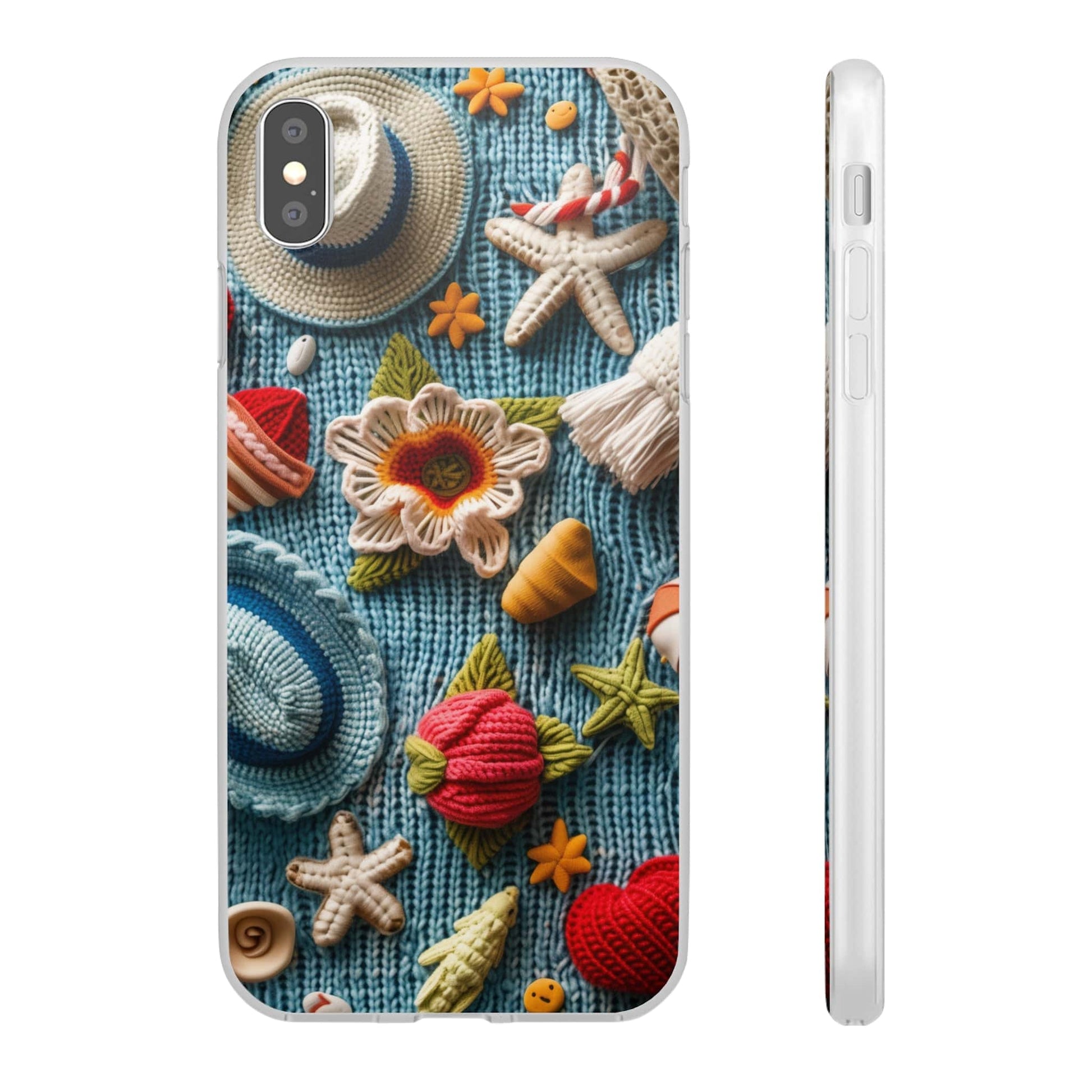 Printify Phone Case Woven Summer Vibes Flexi Cases