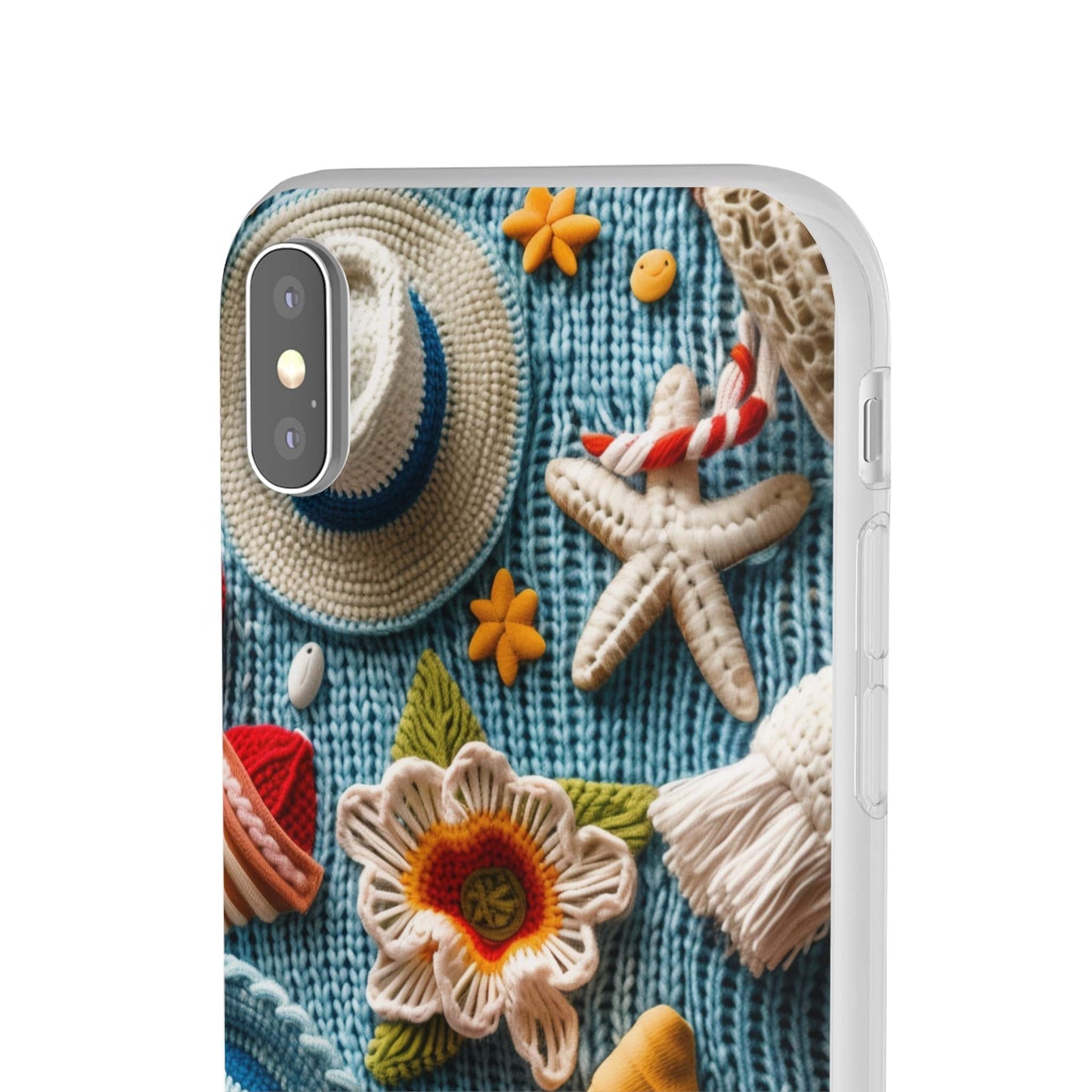 Printify Phone Case Woven Summer Vibes Flexi Cases