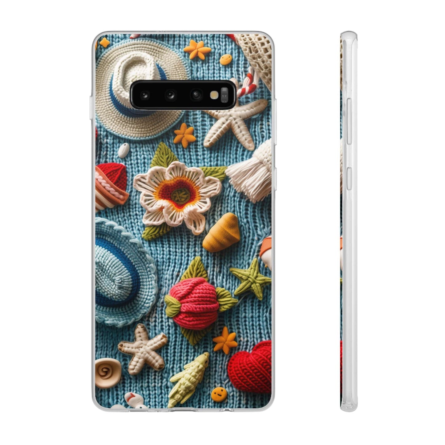 Printify Phone Case Woven Summer Vibes Flexi Cases