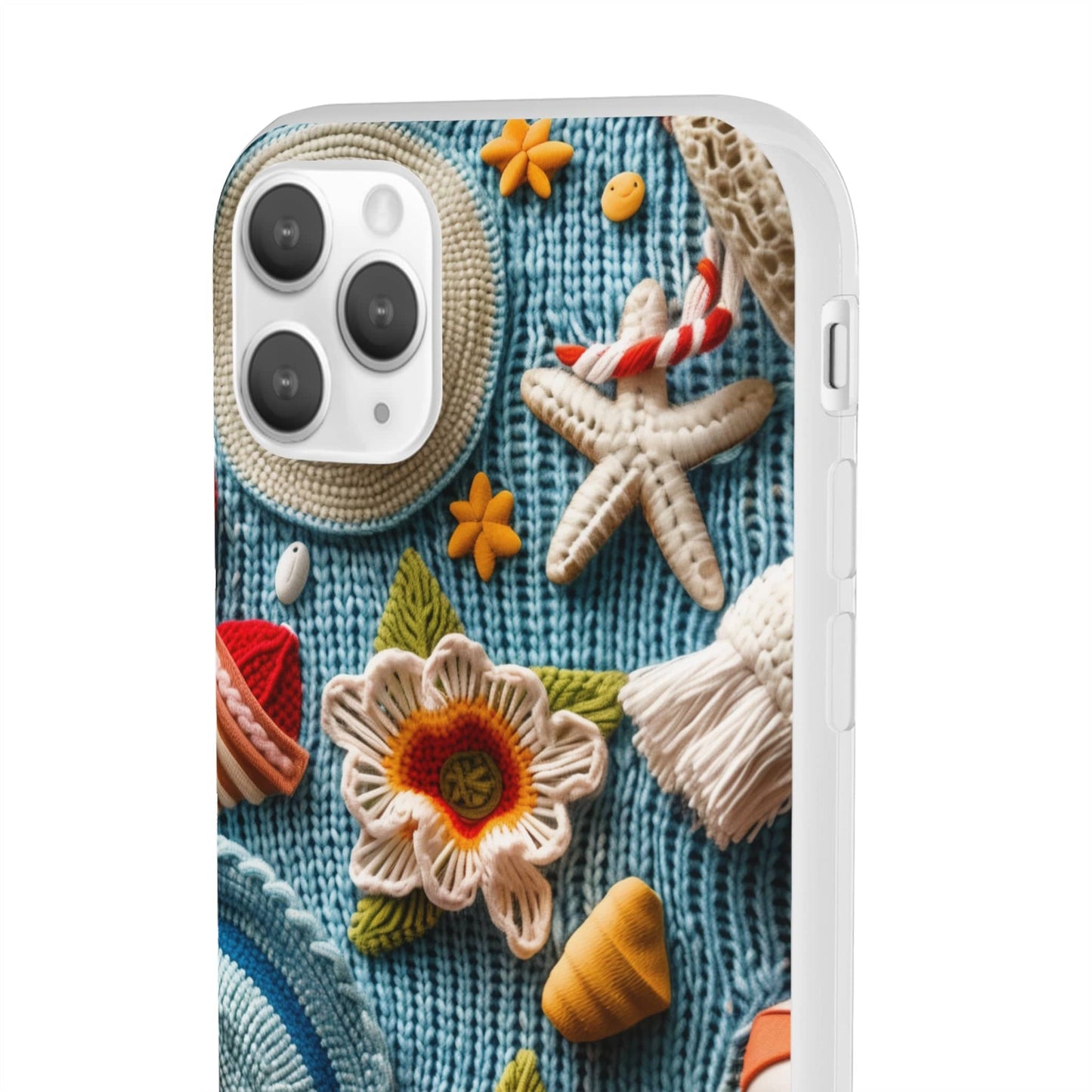 Printify Phone Case Woven Summer Vibes Flexi Cases