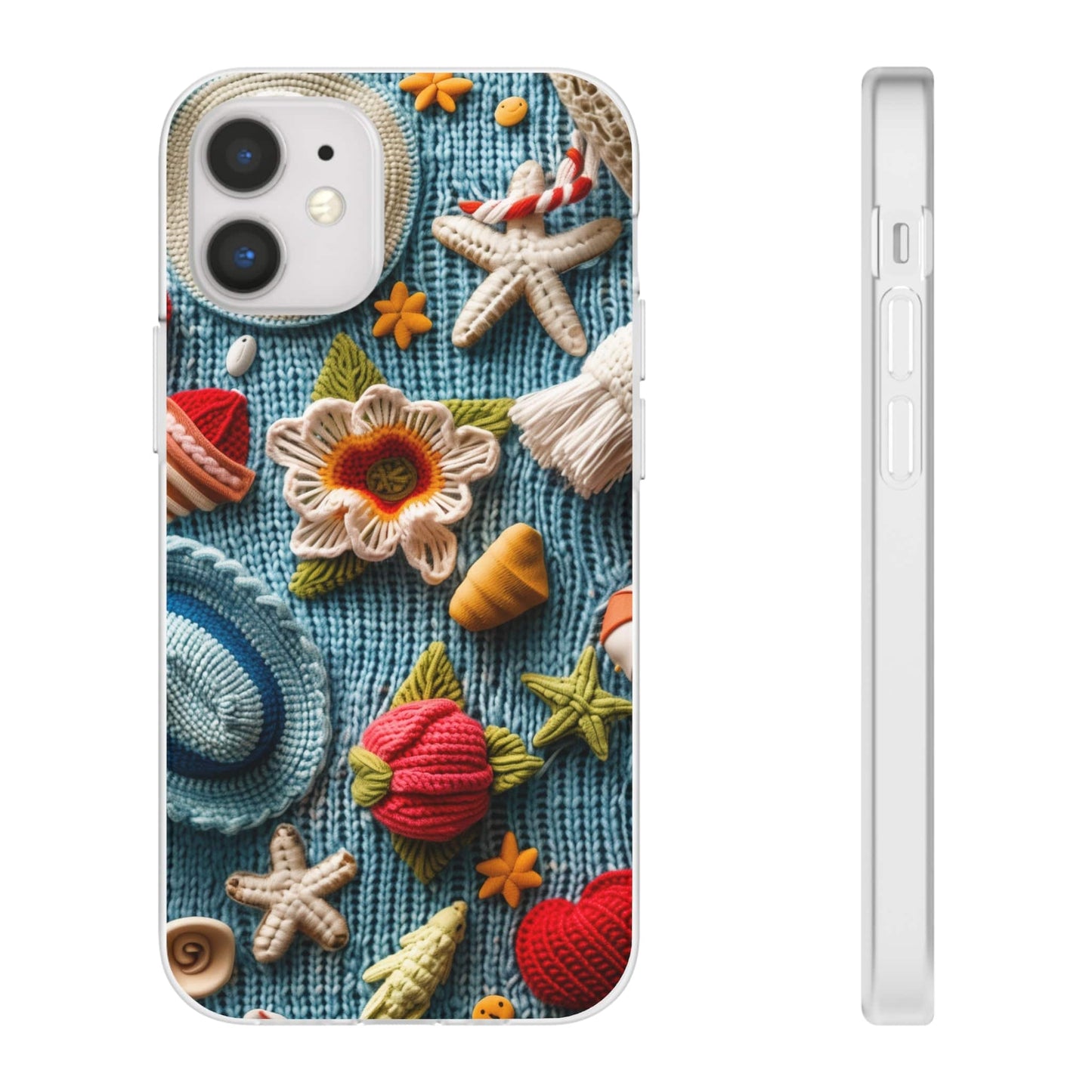 Printify Phone Case Woven Summer Vibes Flexi Cases