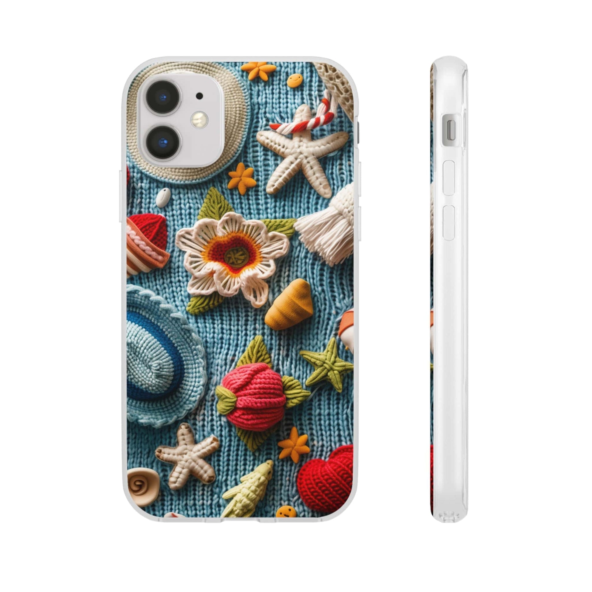 Printify Phone Case Woven Summer Vibes Flexi Cases