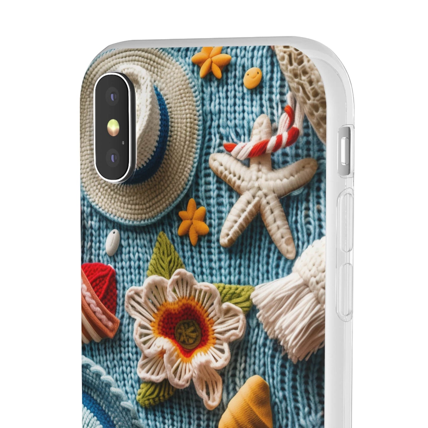 Printify Phone Case Woven Summer Vibes Flexi Cases