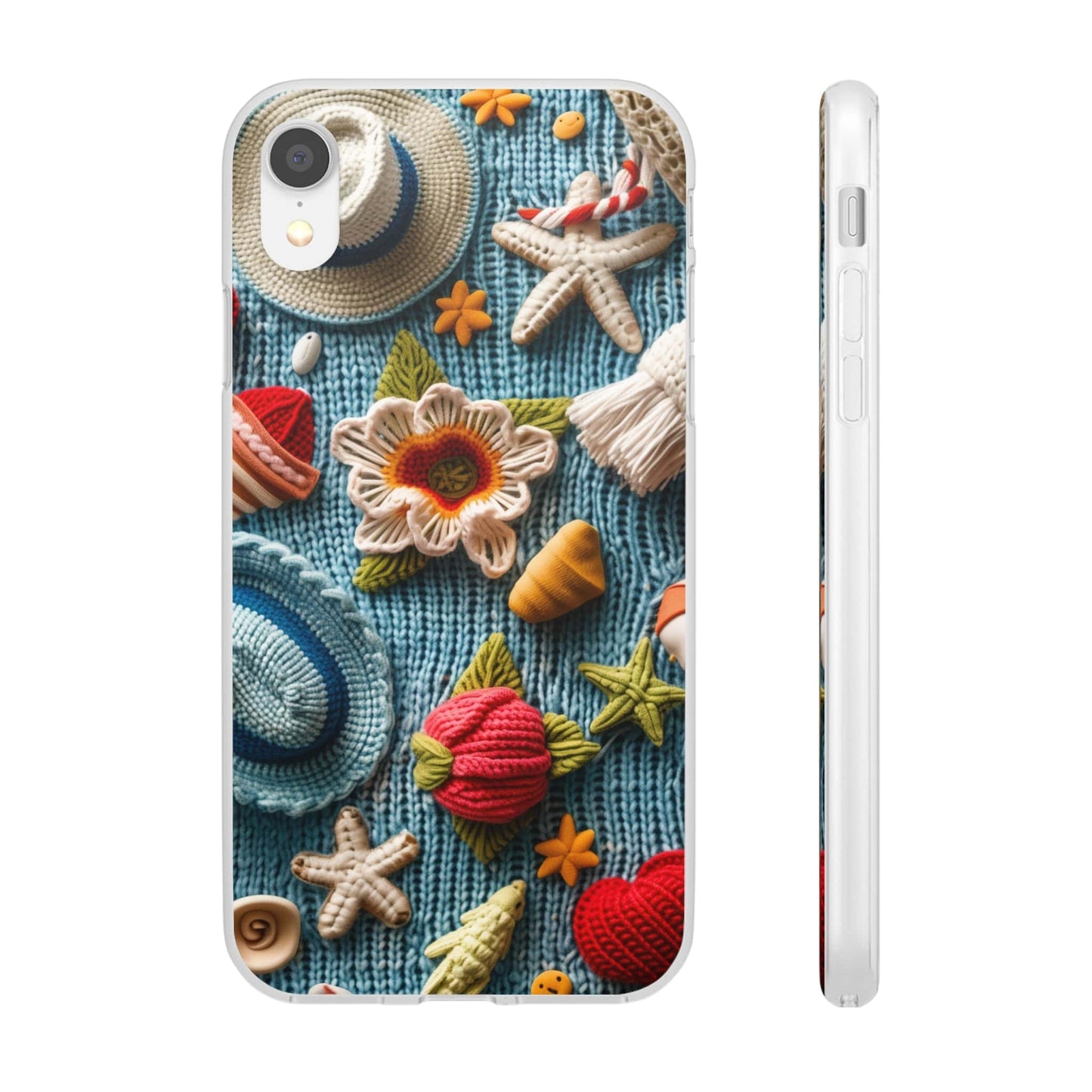 Printify Phone Case Woven Summer Vibes Flexi Cases