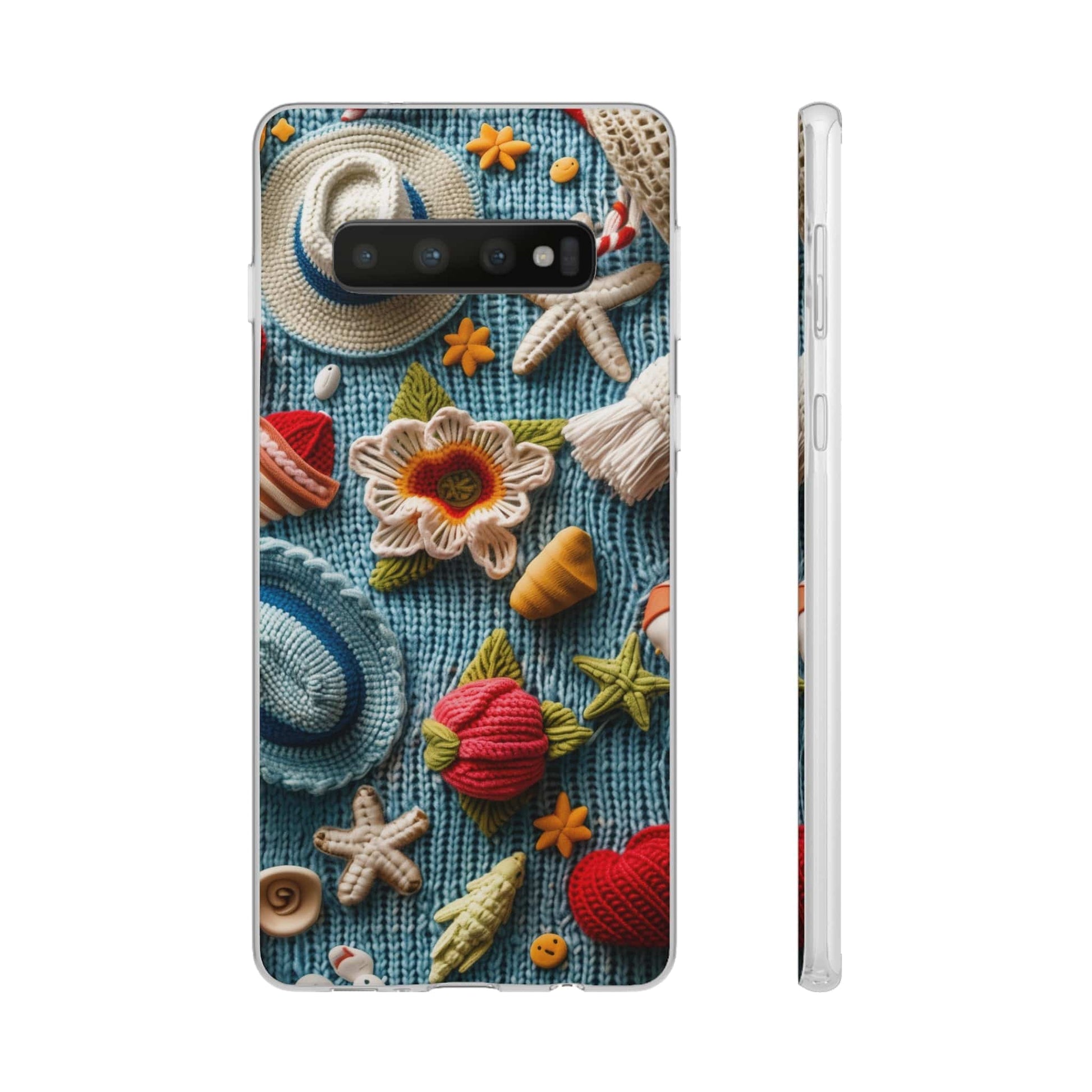 Printify Phone Case Woven Summer Vibes Flexi Cases