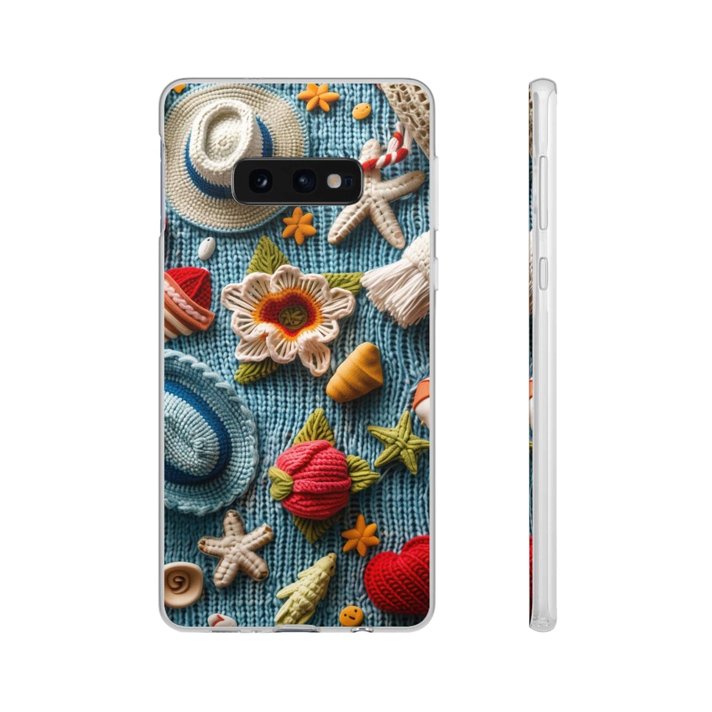 Printify Phone Case Woven Summer Vibes Flexi Cases