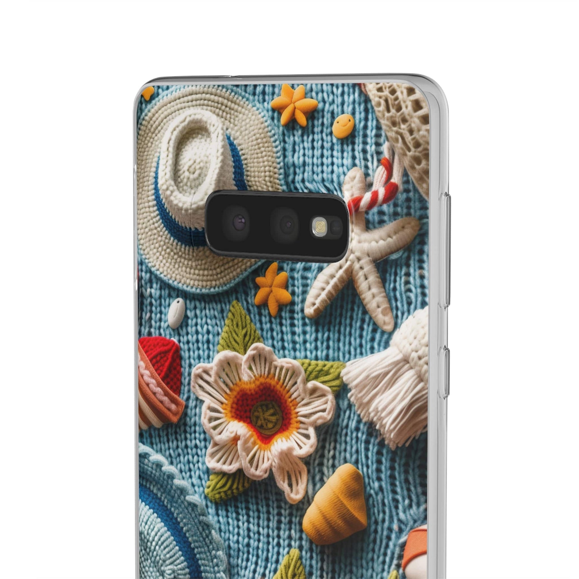 Printify Phone Case Woven Summer Vibes Flexi Cases