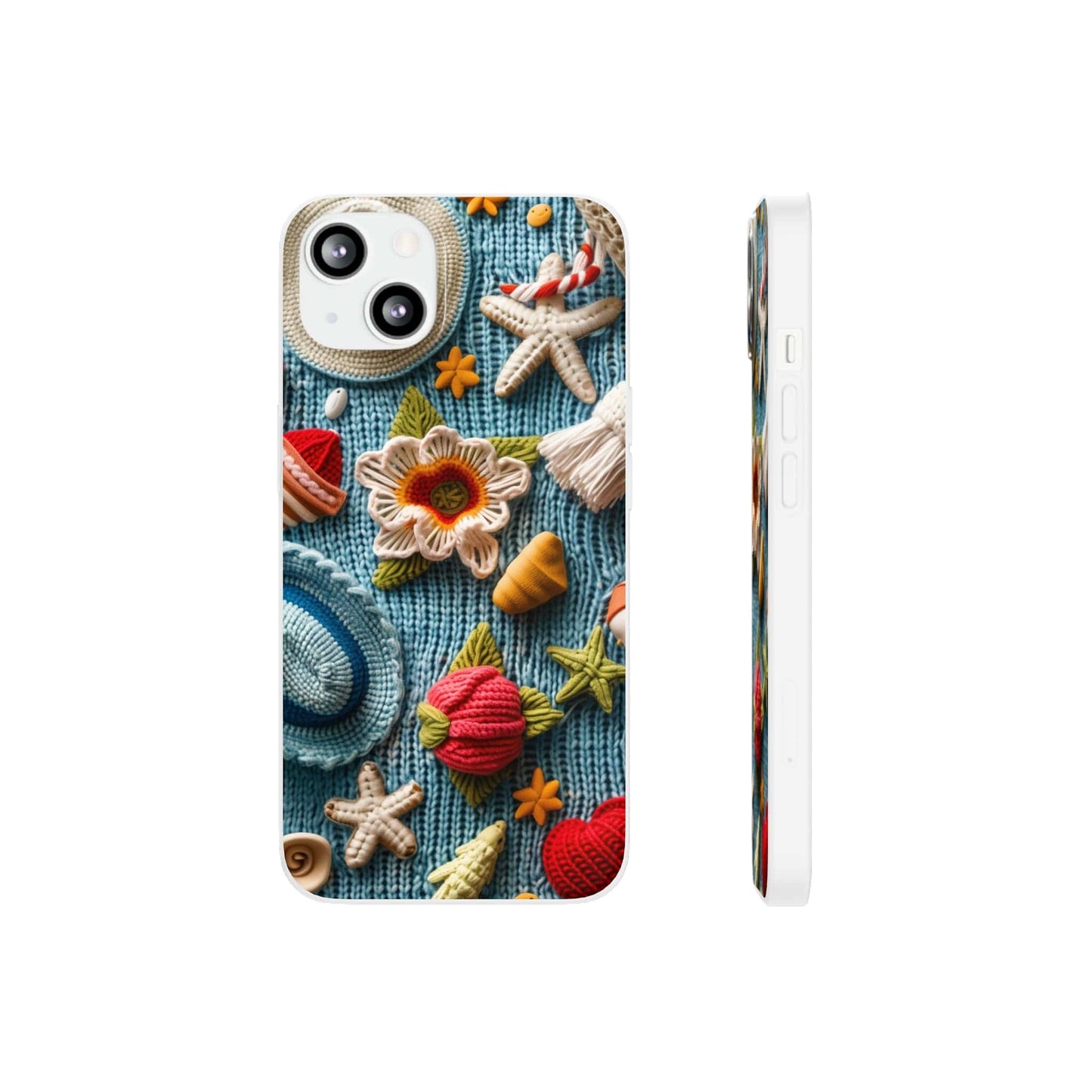 Printify Phone Case Woven Summer Vibes Flexi Cases