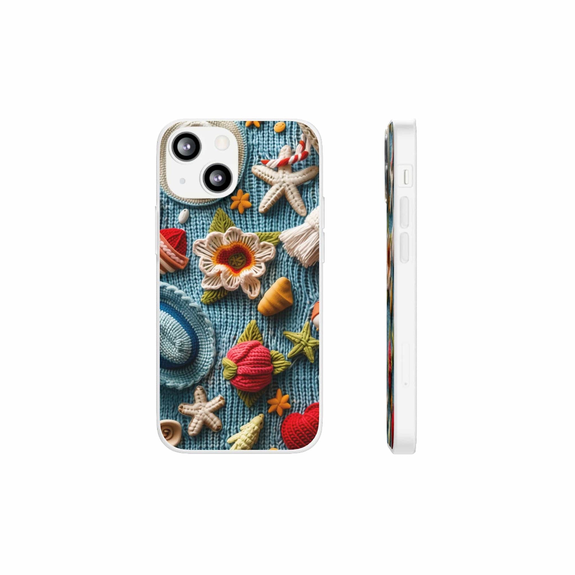 Printify Phone Case Woven Summer Vibes Flexi Cases