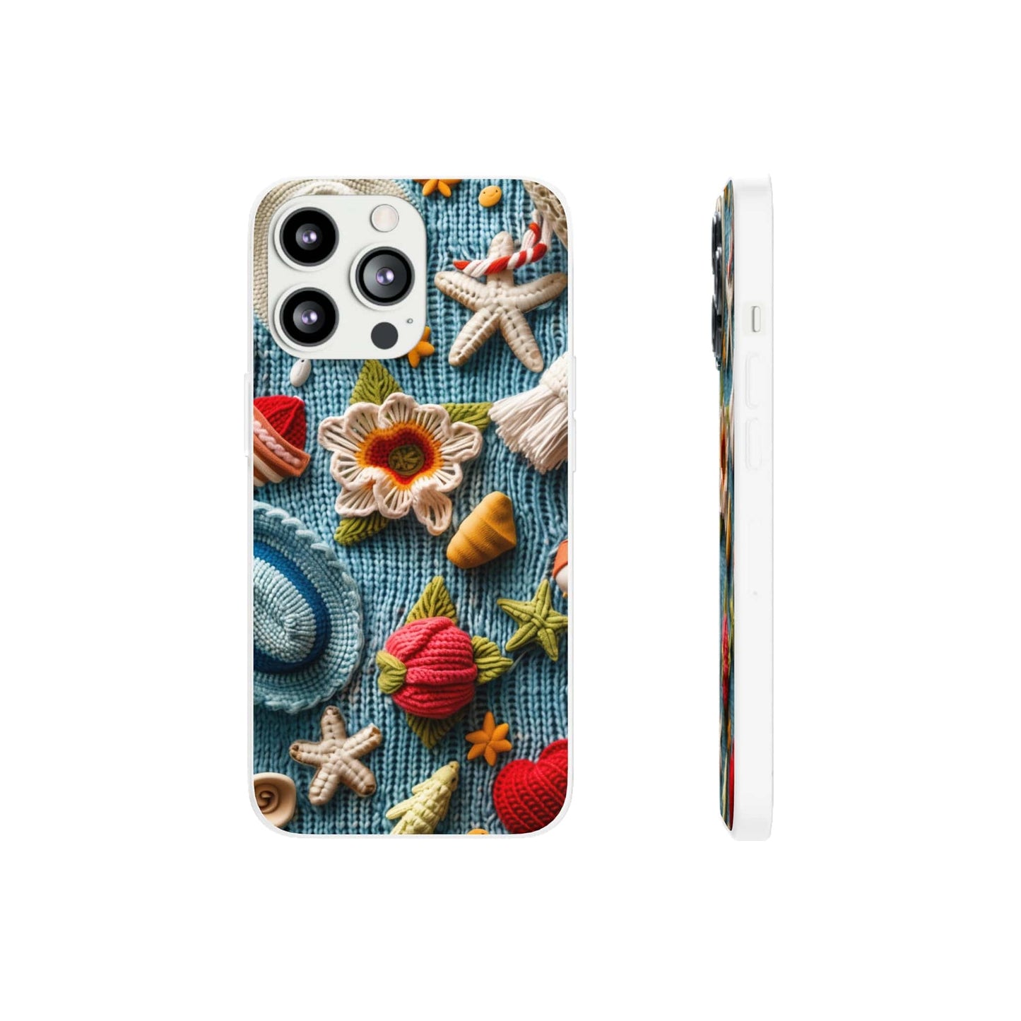 Printify Phone Case Woven Summer Vibes Flexi Cases