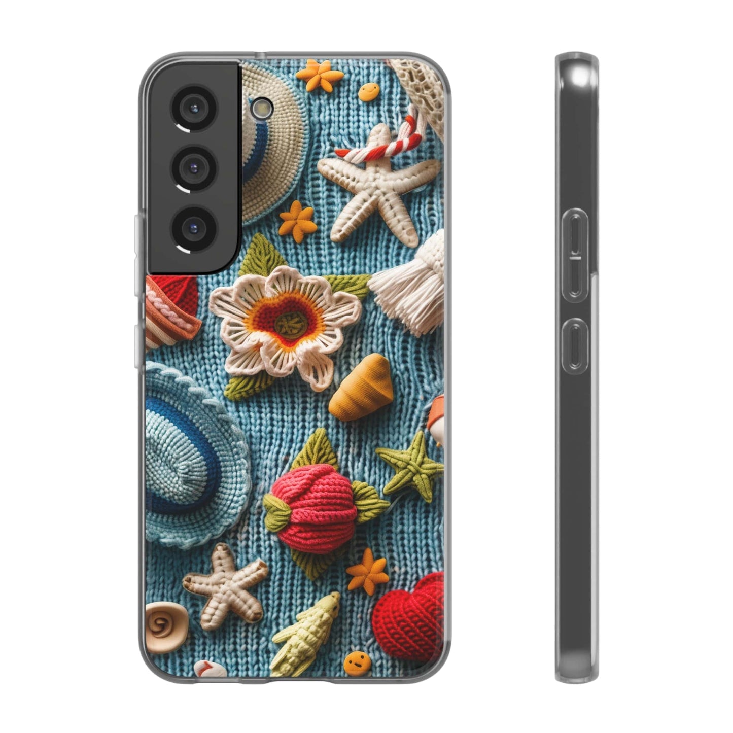 Printify Phone Case Woven Summer Vibes Flexi Cases