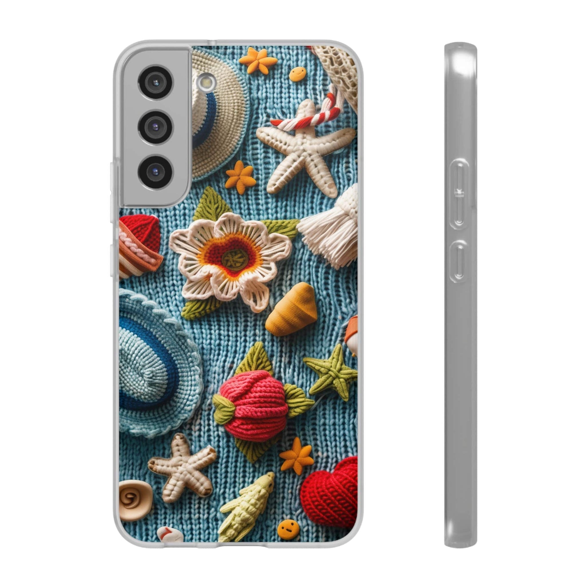 Printify Phone Case Woven Summer Vibes Flexi Cases