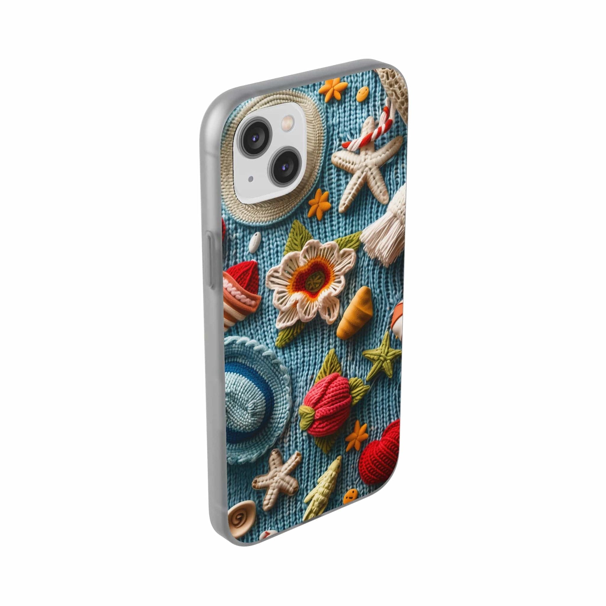 Printify Phone Case Woven Summer Vibes Flexi Cases