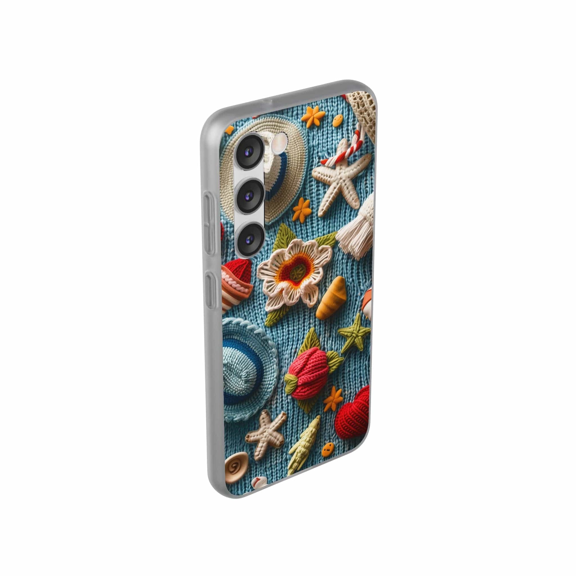 Printify Phone Case Woven Summer Vibes Flexi Cases