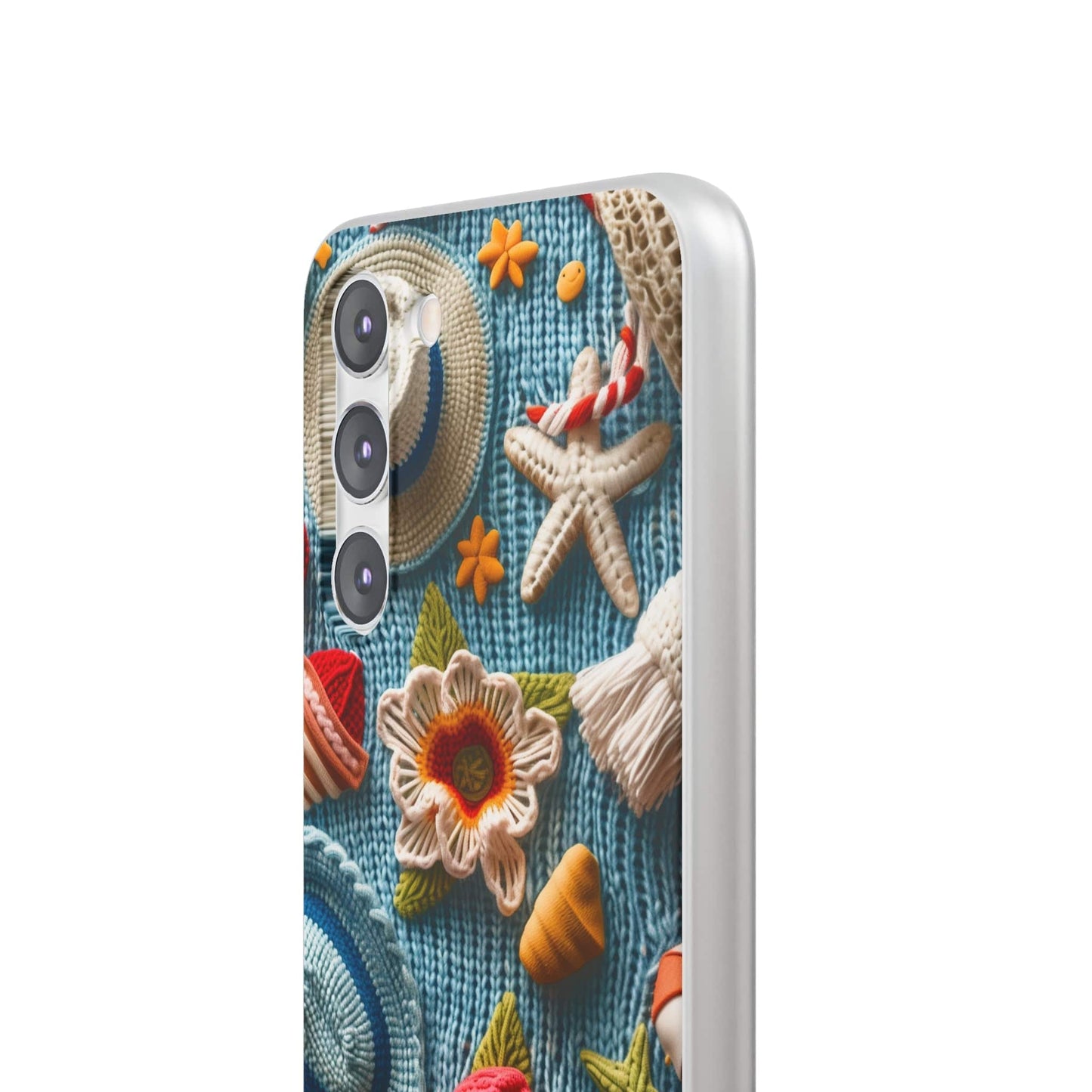 Printify Phone Case Woven Summer Vibes Flexi Cases