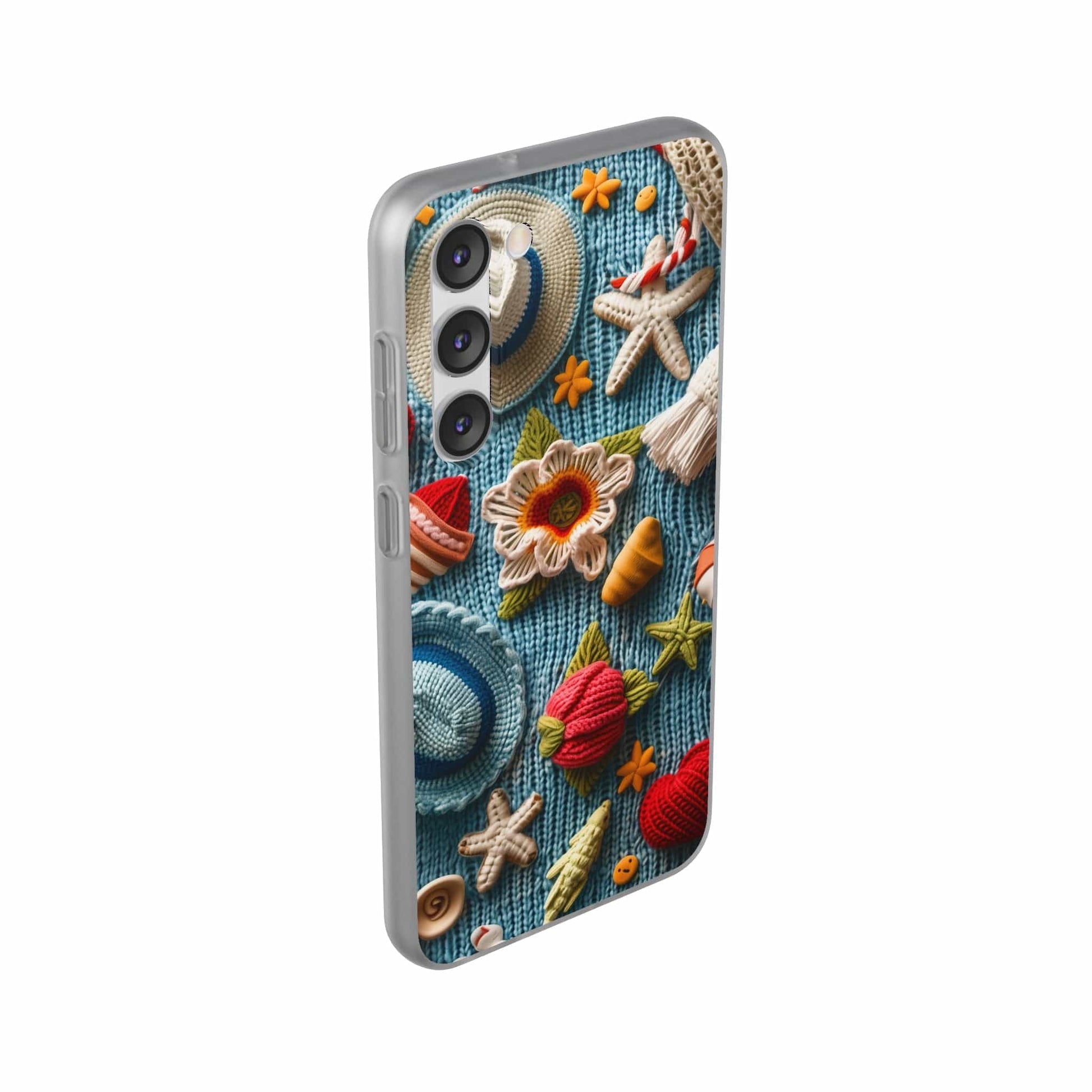 Printify Phone Case Woven Summer Vibes Flexi Cases