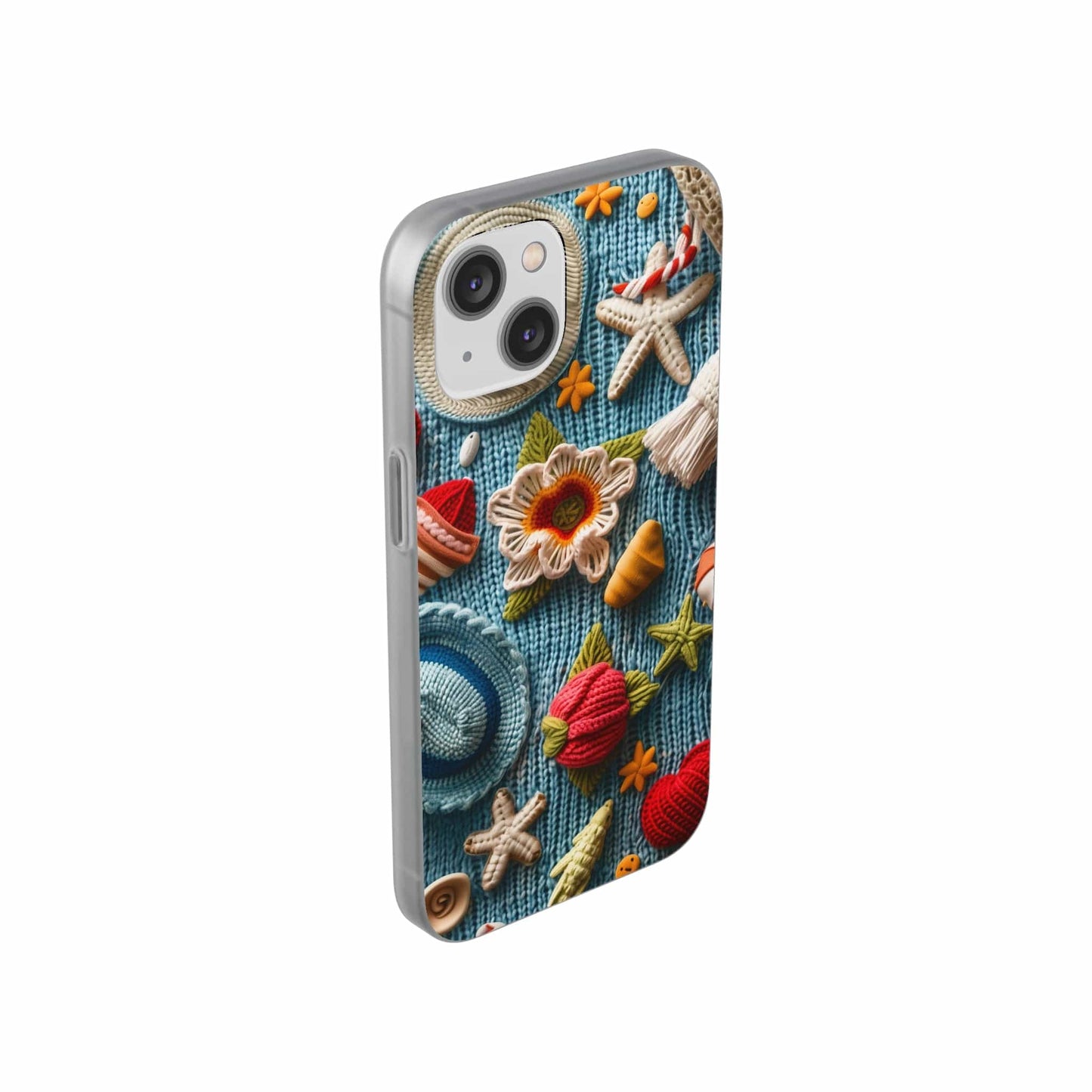 Printify Phone Case Woven Summer Vibes Flexi Cases