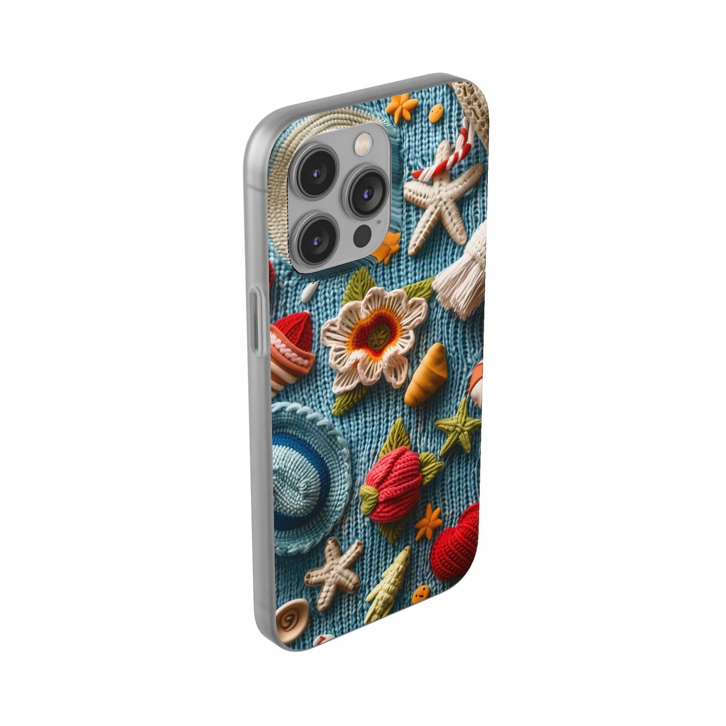 Printify Phone Case Woven Summer Vibes Flexi Cases