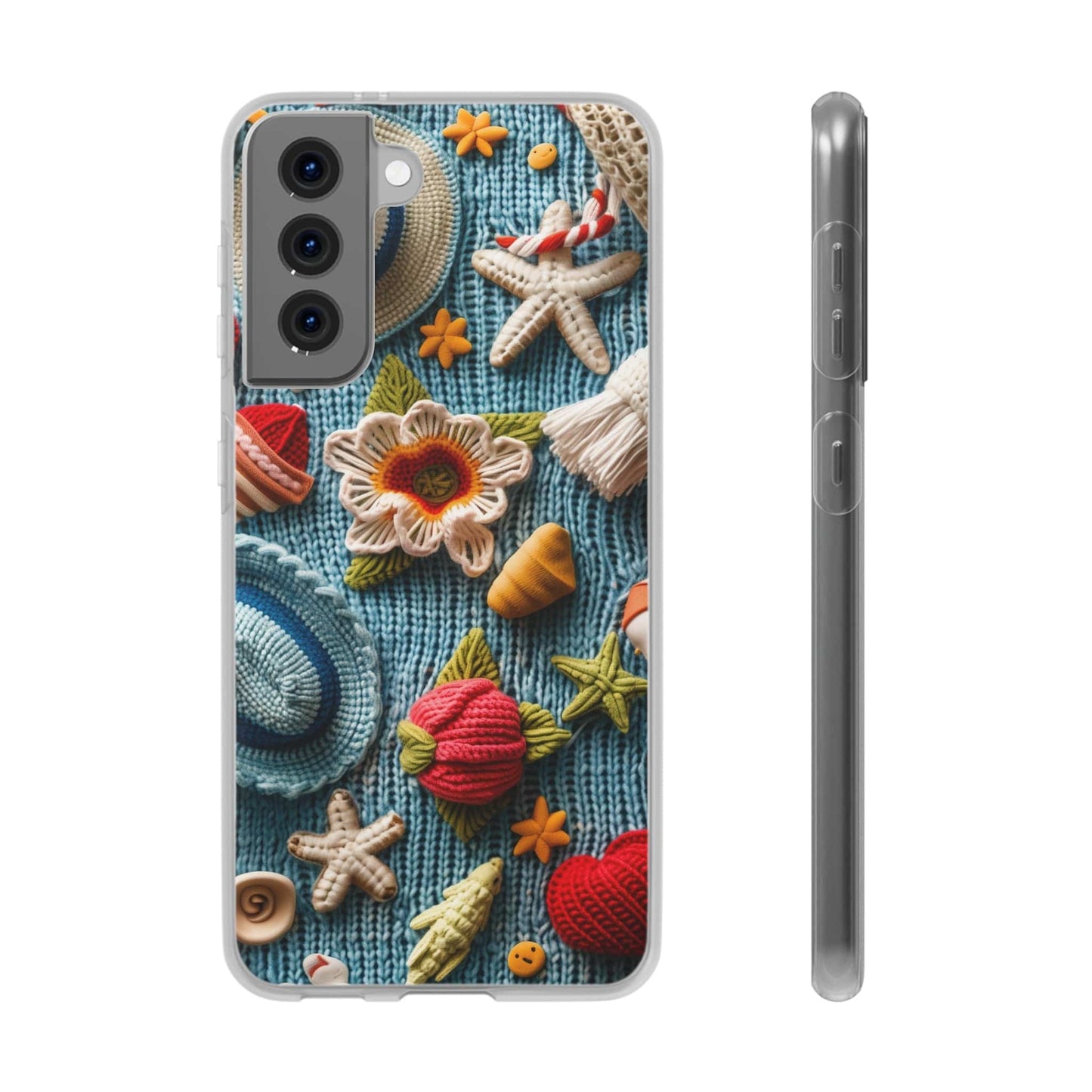 Printify Phone Case Woven Summer Vibes Flexi Cases