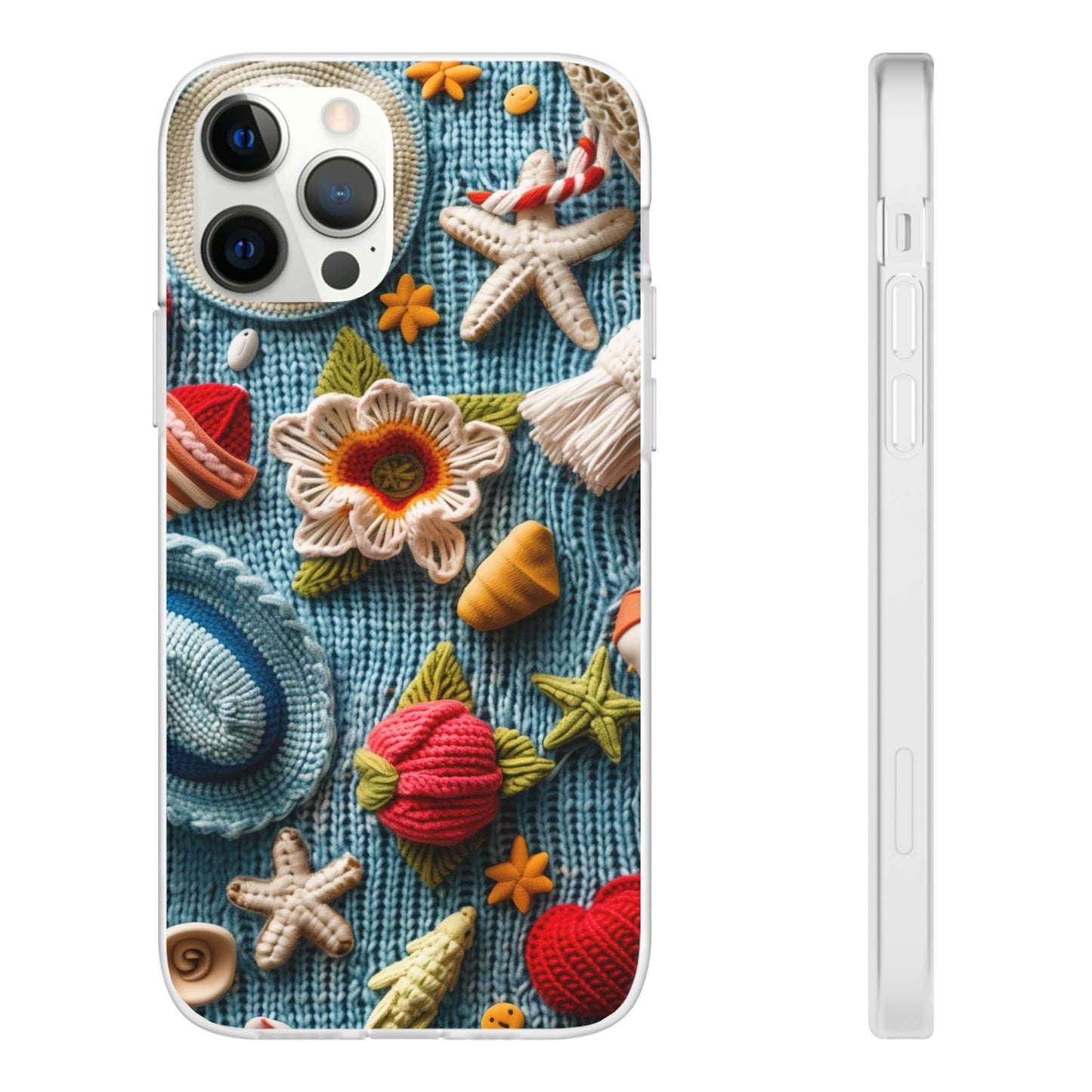 Printify Phone Case Woven Summer Vibes Flexi Cases