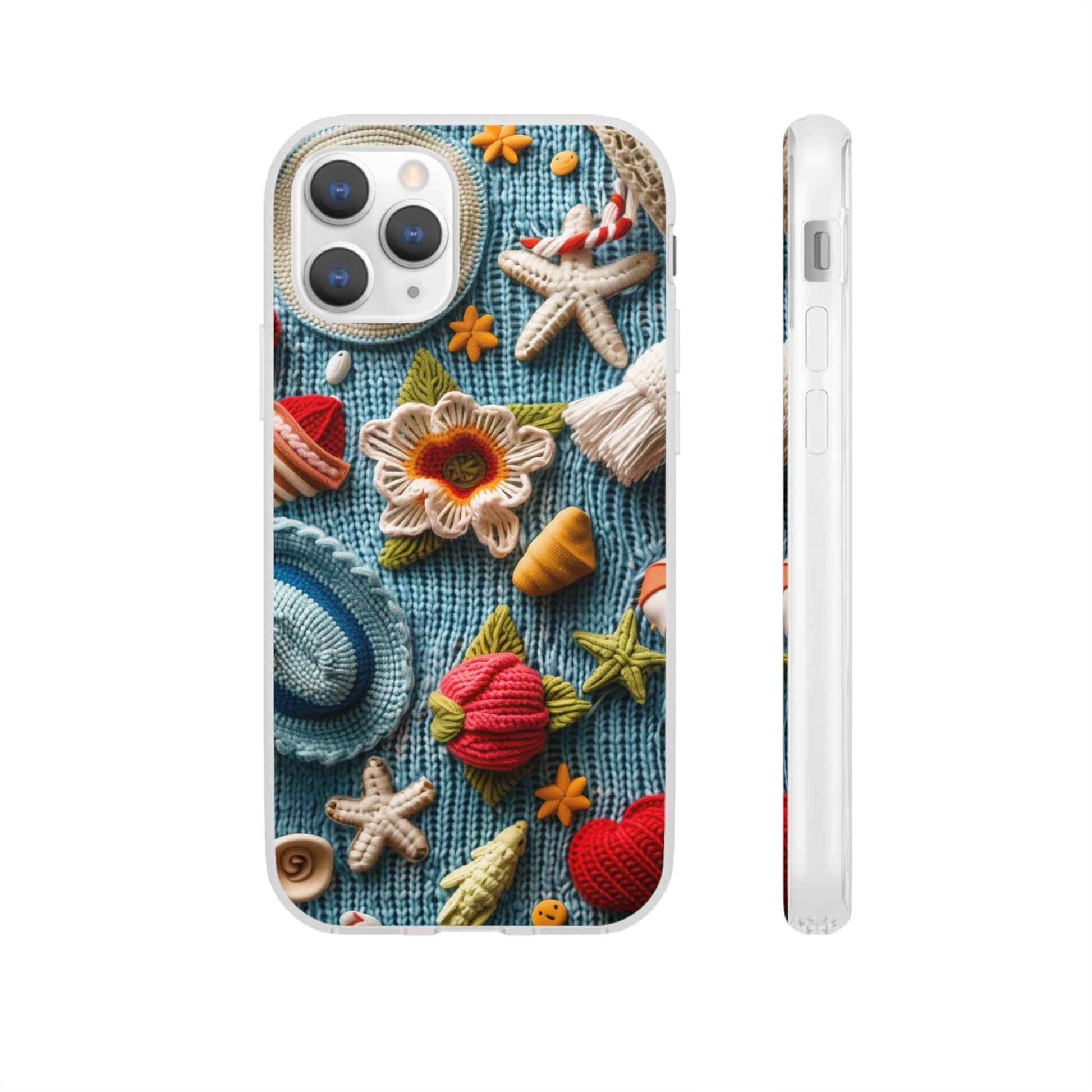 Printify Phone Case Woven Summer Vibes Flexi Cases